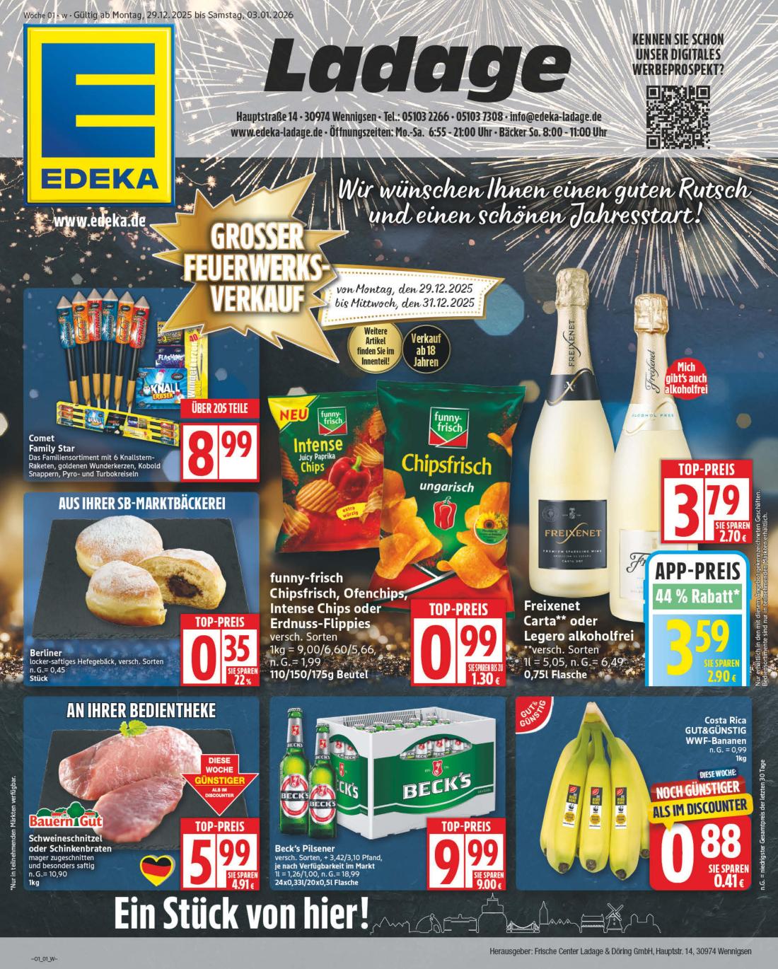 np - NP - Edeka - Wenningsen-Prospekt gültig vom 29.12. bis 03.01.