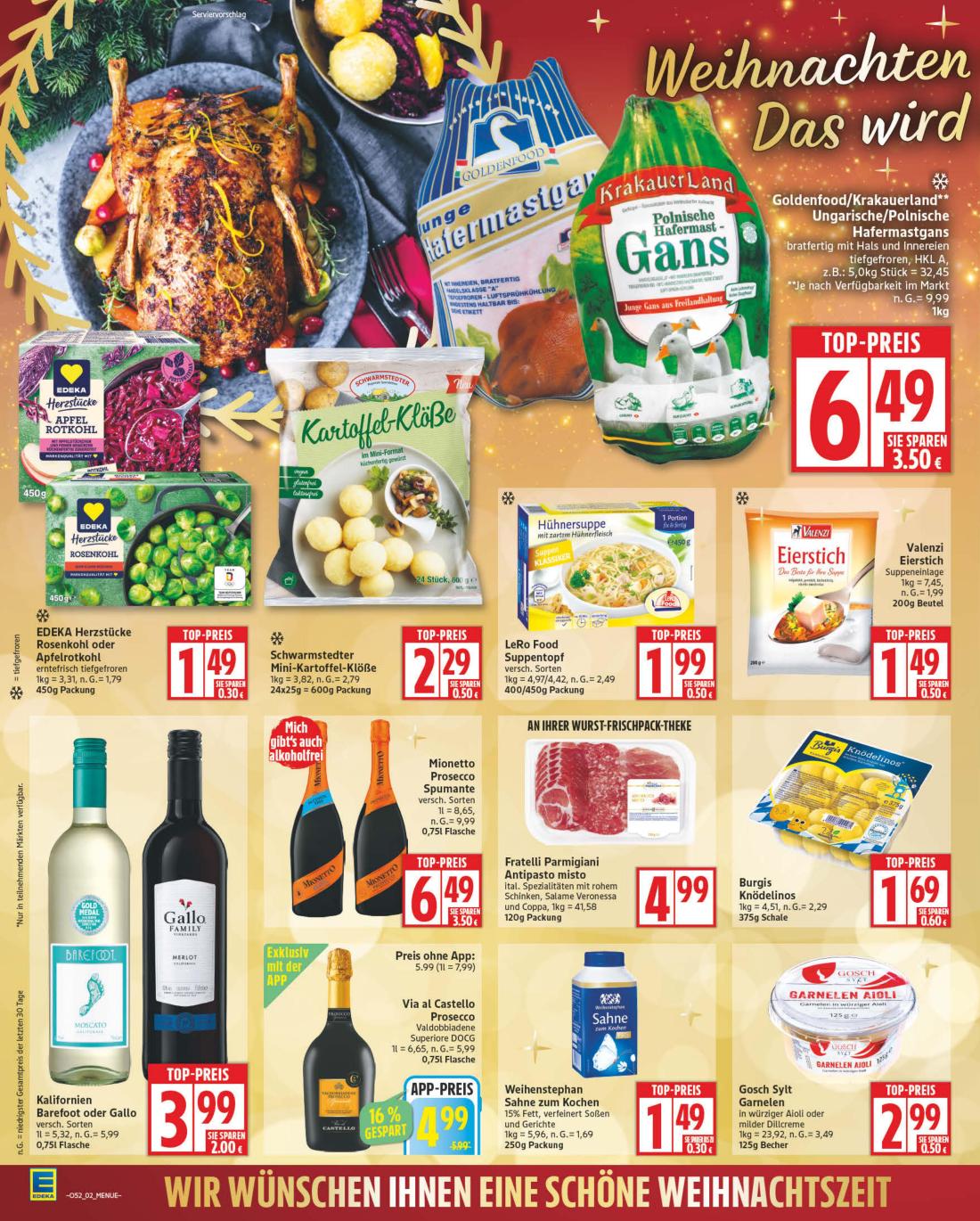 np - NP - Edeka - Hemmingen-Prospekt gültig vom 29.12. bis 03.01. - page: 2