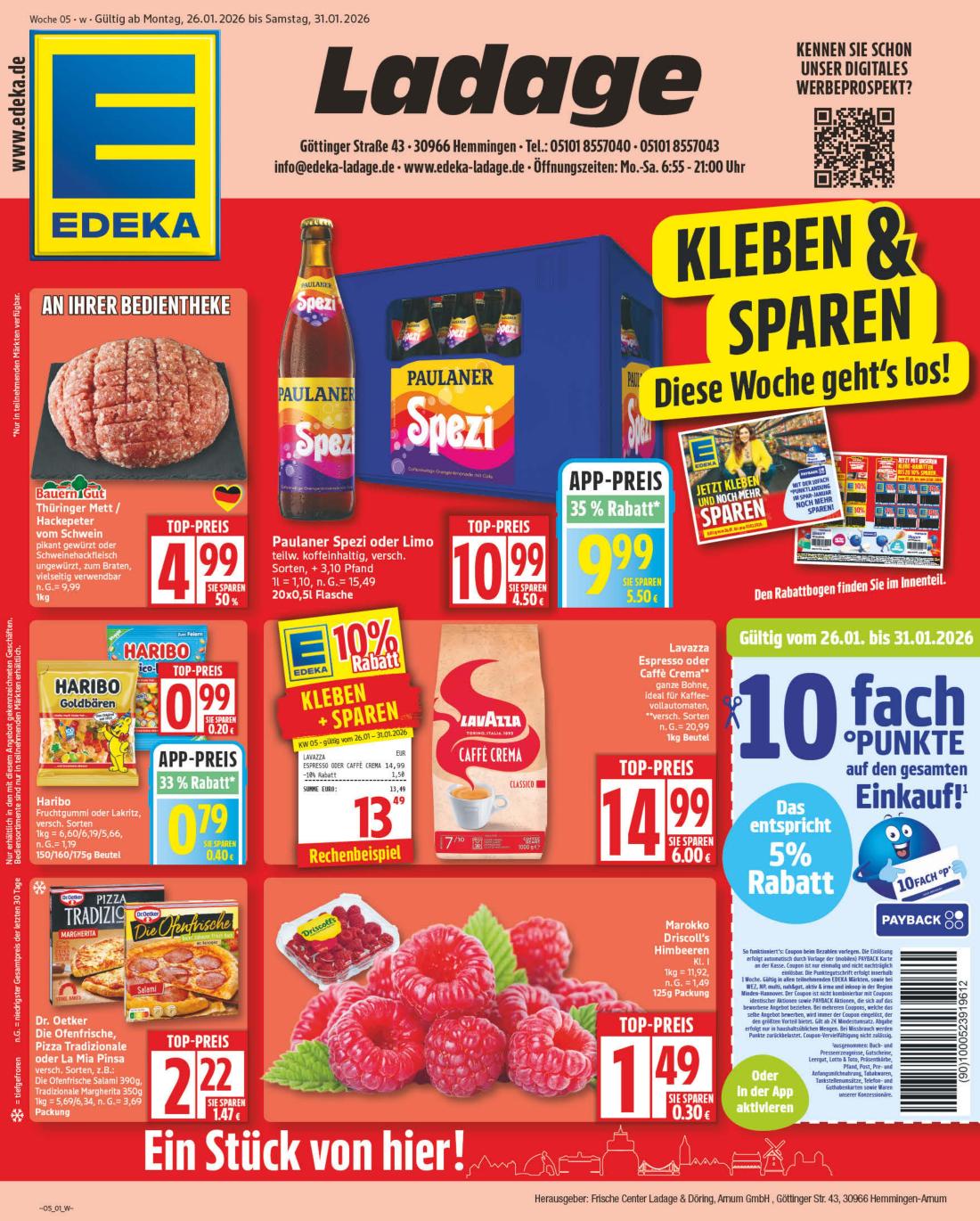 np - NP - Edeka - Hemmingen-Prospekt gültig vom 26.01. bis 31.01.