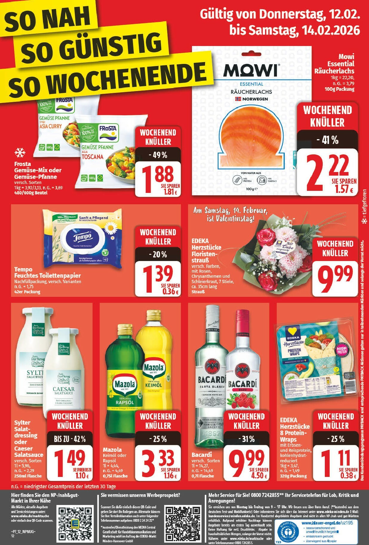 np - NP - nah & gut-Prospekt gültig vom 09.02.2026 bis 14.02.2026 - page: 12