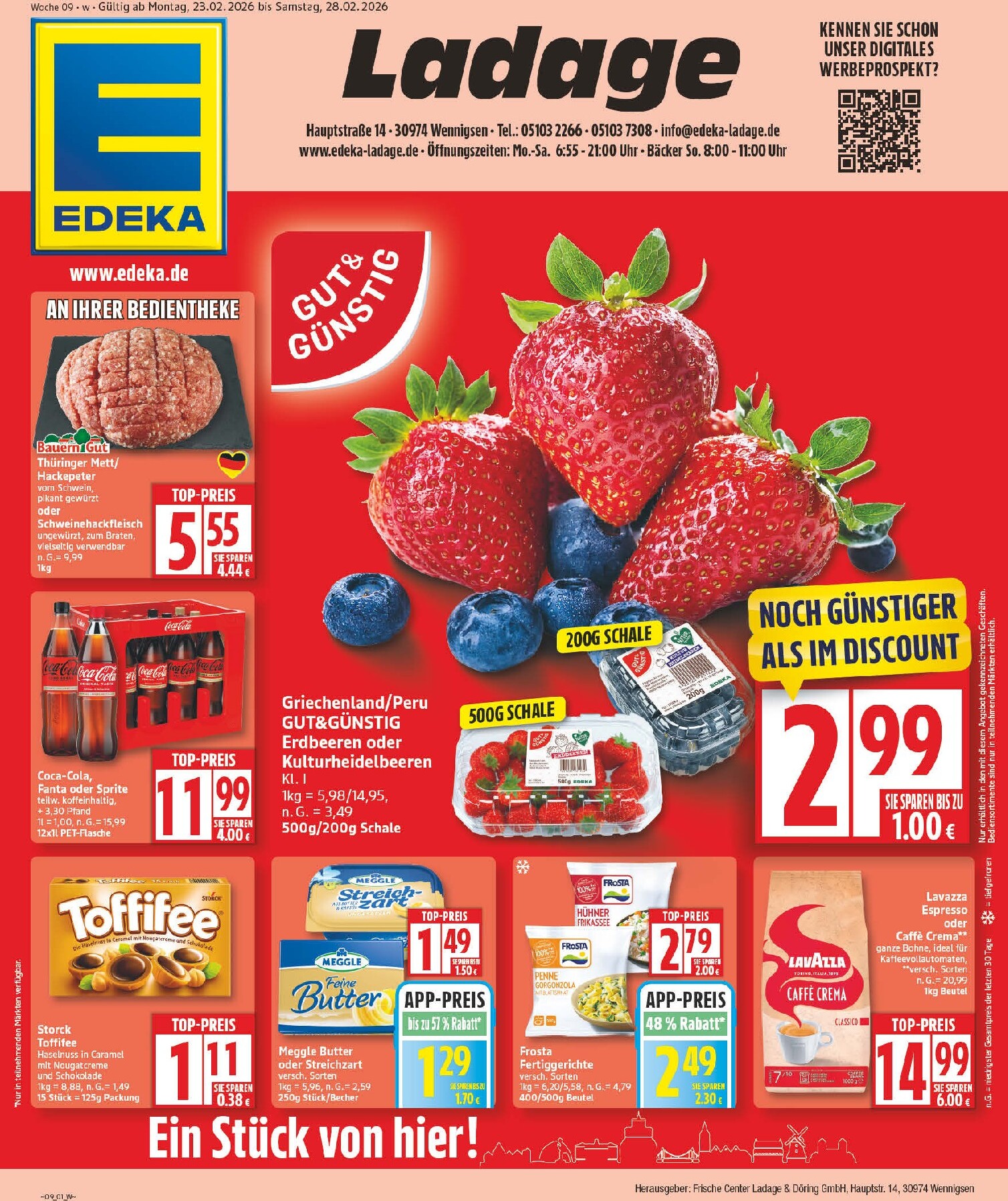 np - NP - Edeka - Wenningsen-Prospekt gültig vom 23.02.2026 bis 28.02.2026