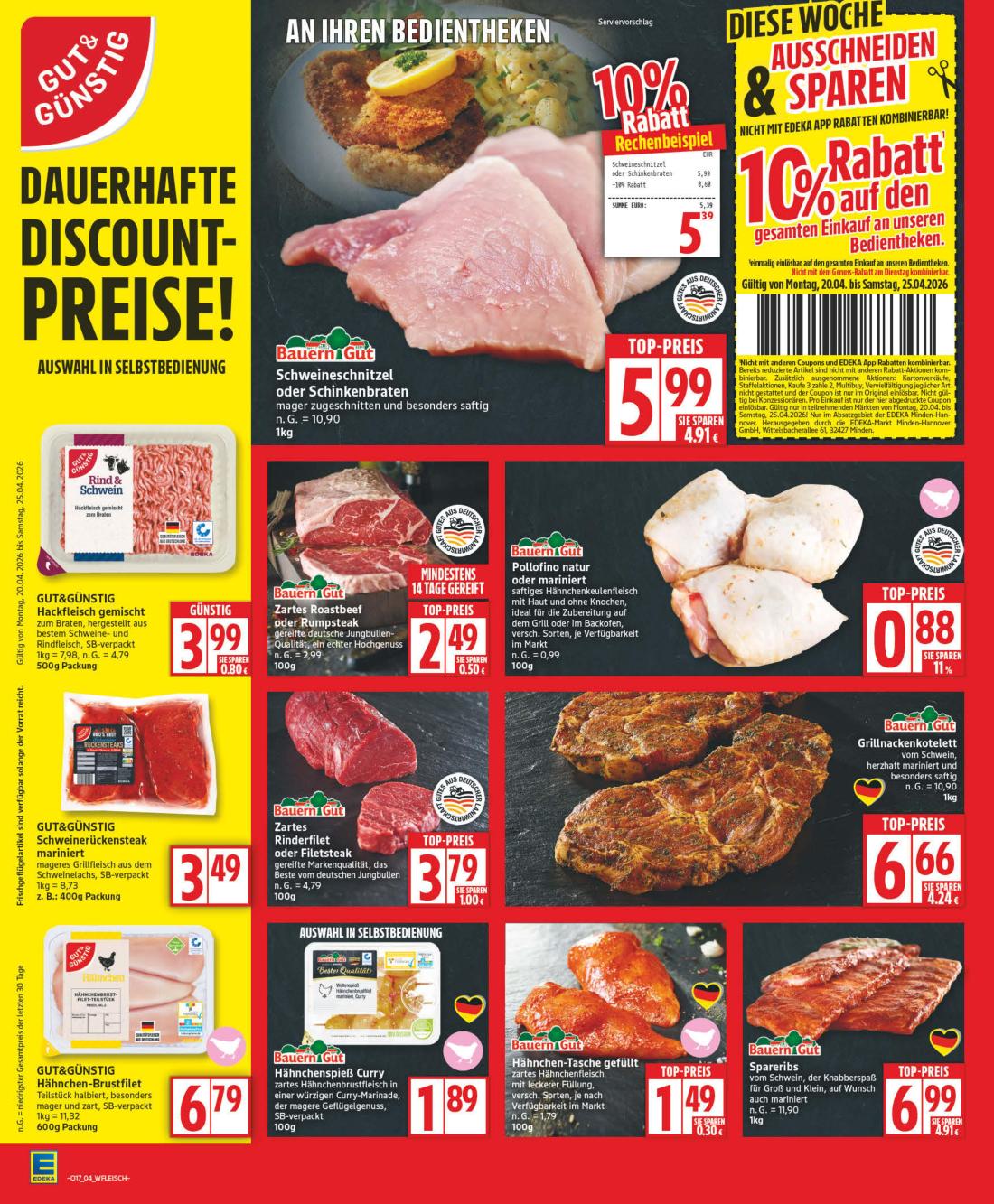 np - NP - Ronnenberg Prospekt nächste Woche – von Montag 20.04.2026 bis Samstag 25.04.2026 - page: 4