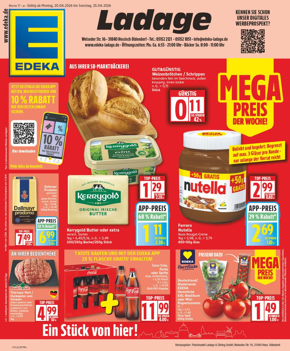 np - NP - Hessisch Oldendorf Prospekt nächste Woche – von Montag 20.04.2026 bis Samstag 25.04.2026