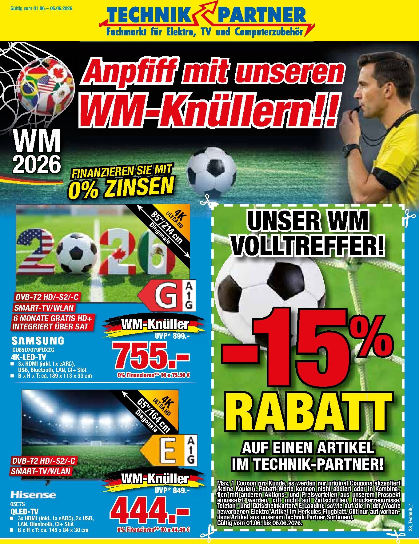 herkules - Herkules - Technik Partner Prospekt nächste Woche – von Montag 01.06.2026 bis Samstag 06.06.2026