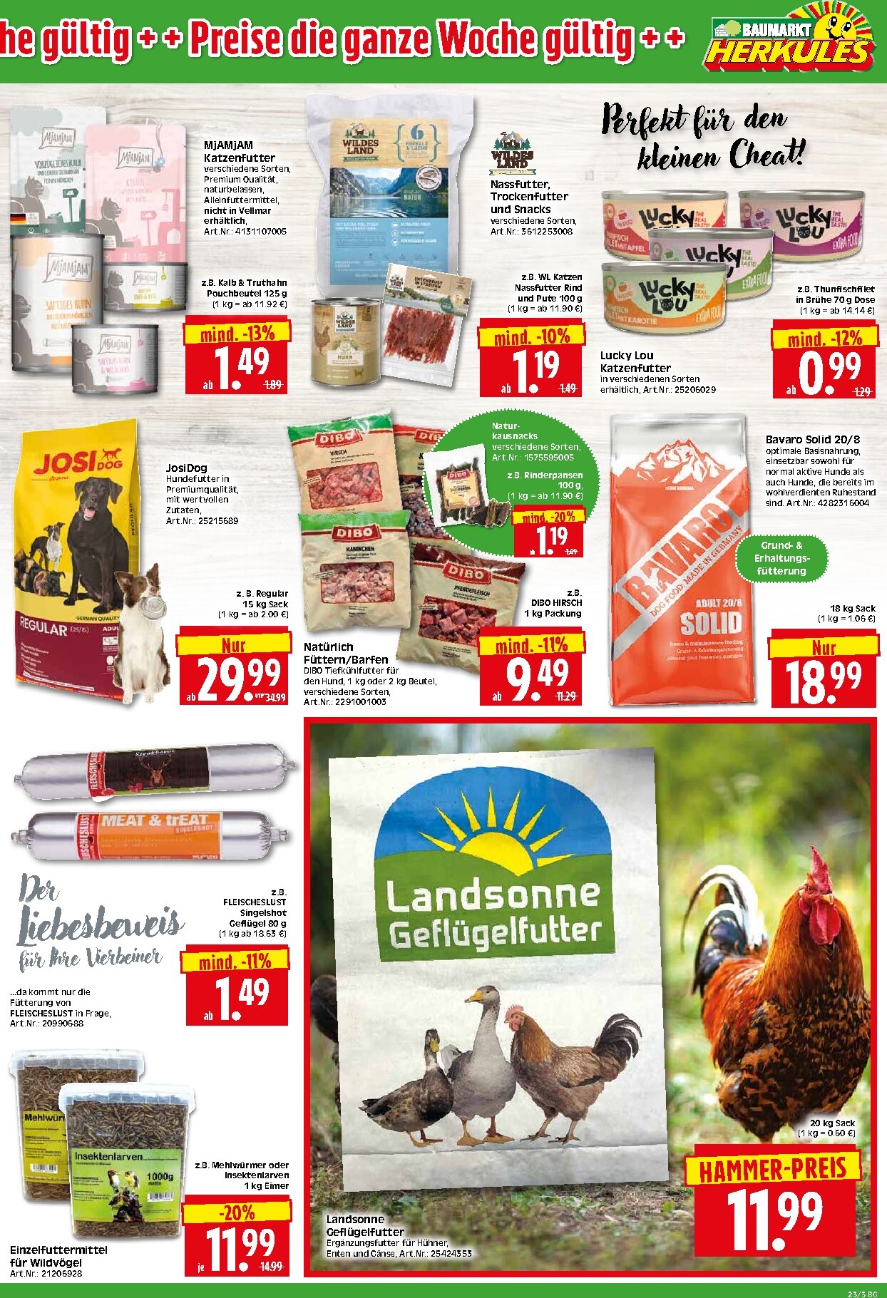 herkules - Herkules - Bau & Garten Prospekt nächste Woche – von Montag 01.06.2026 bis Samstag 06.06.2026 - page: 3