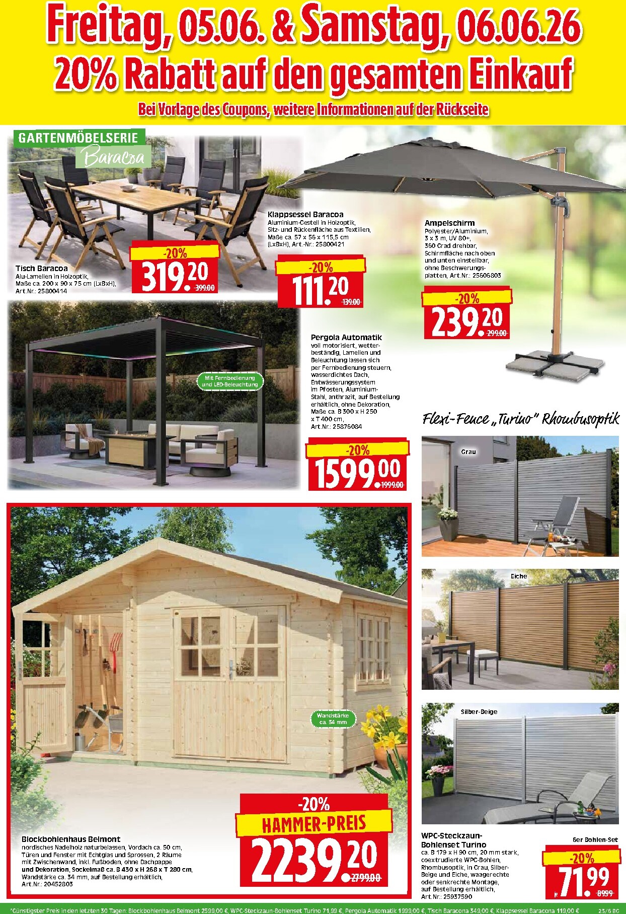 herkules - Herkules - Bau & Garten Prospekt nächste Woche – von Montag 01.06.2026 bis Samstag 06.06.2026 - page: 6