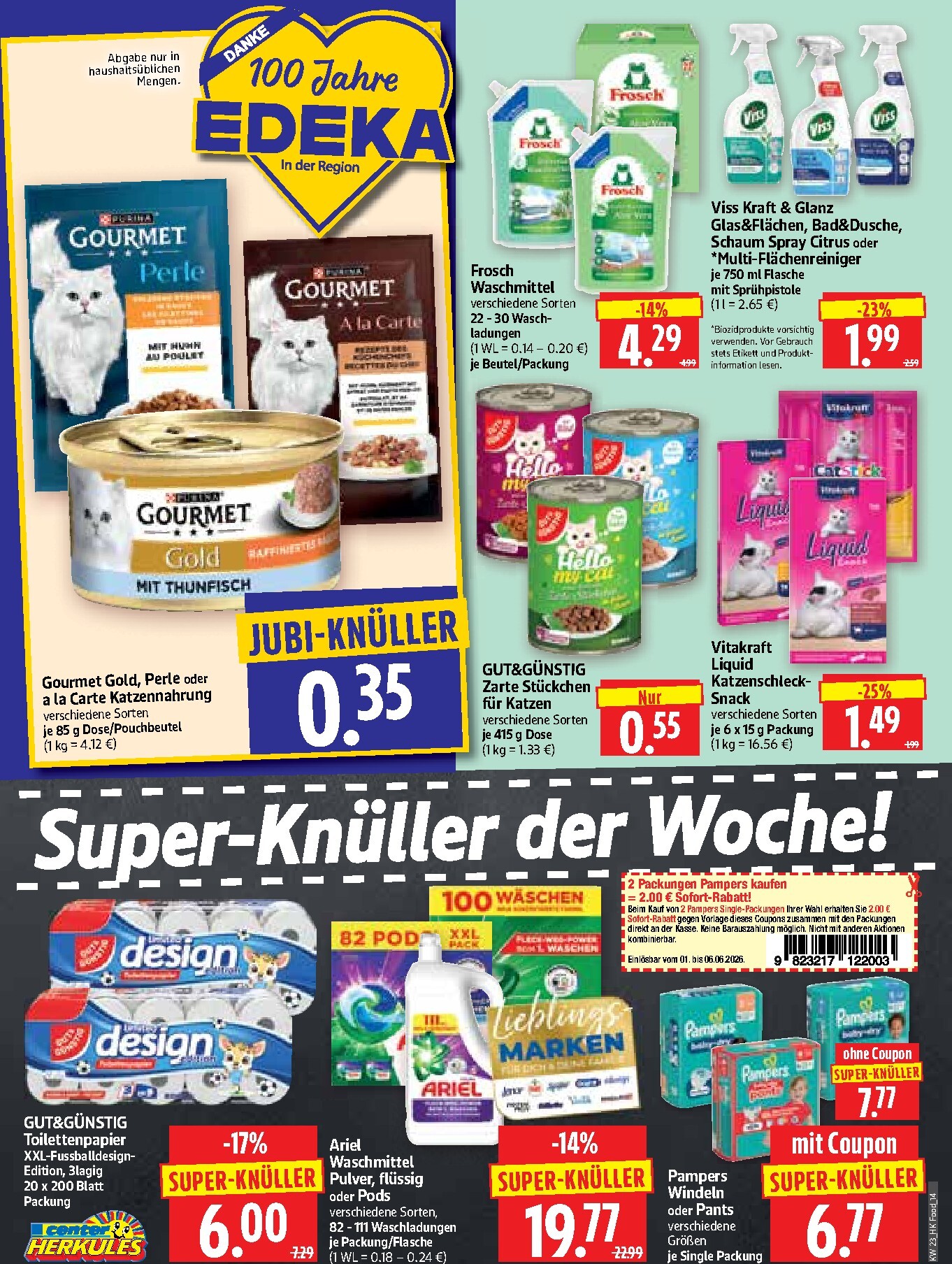 herkules - Herkules Prospekt nächste Woche – von Montag 01.06.2026 bis Samstag 06.06.2026 - page: 14