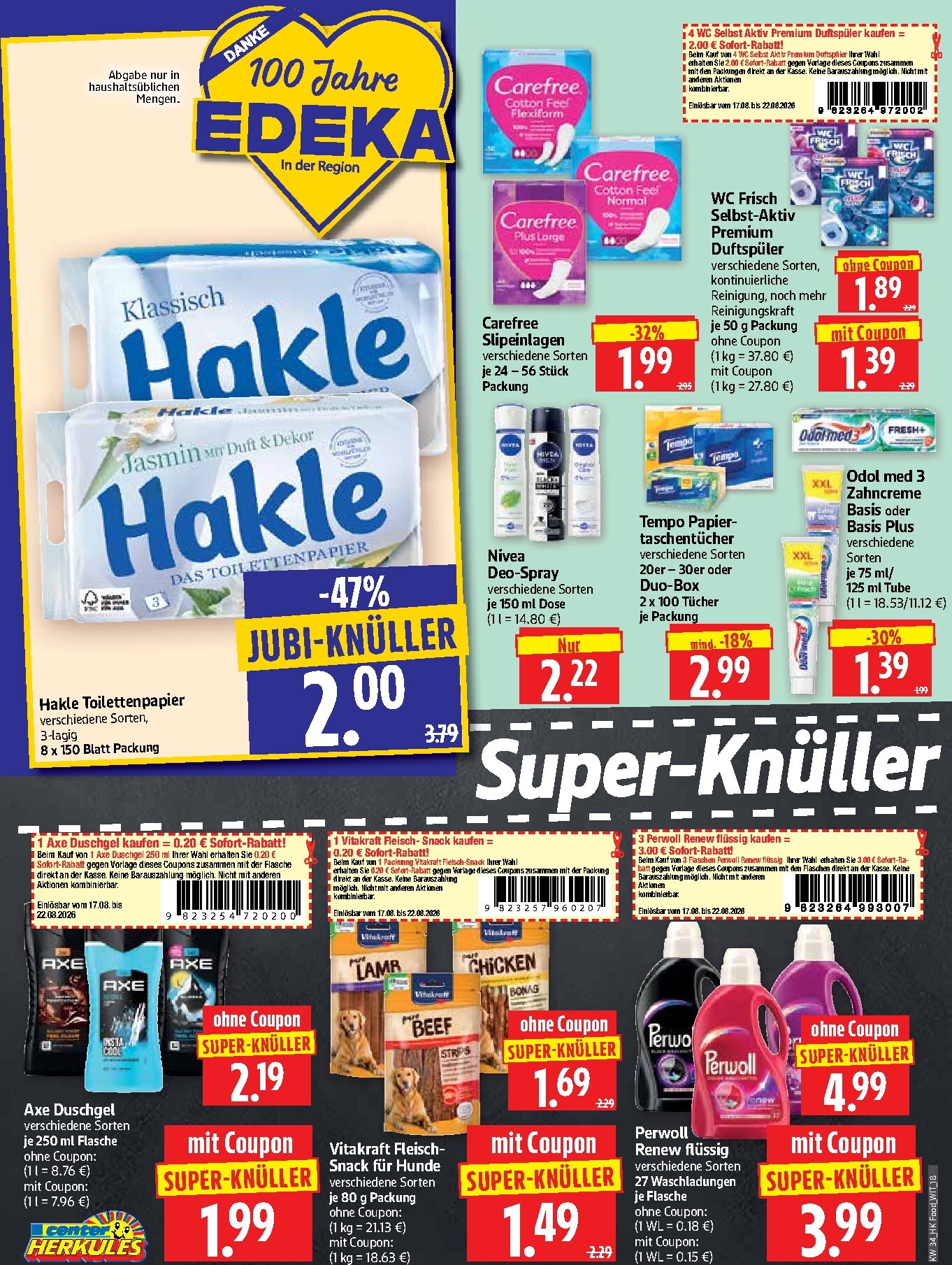 herkules - Herkules Prospekt nächste Woche – von Montag 17.08.2026 bis Samstag 22.08.2026 - page: 18