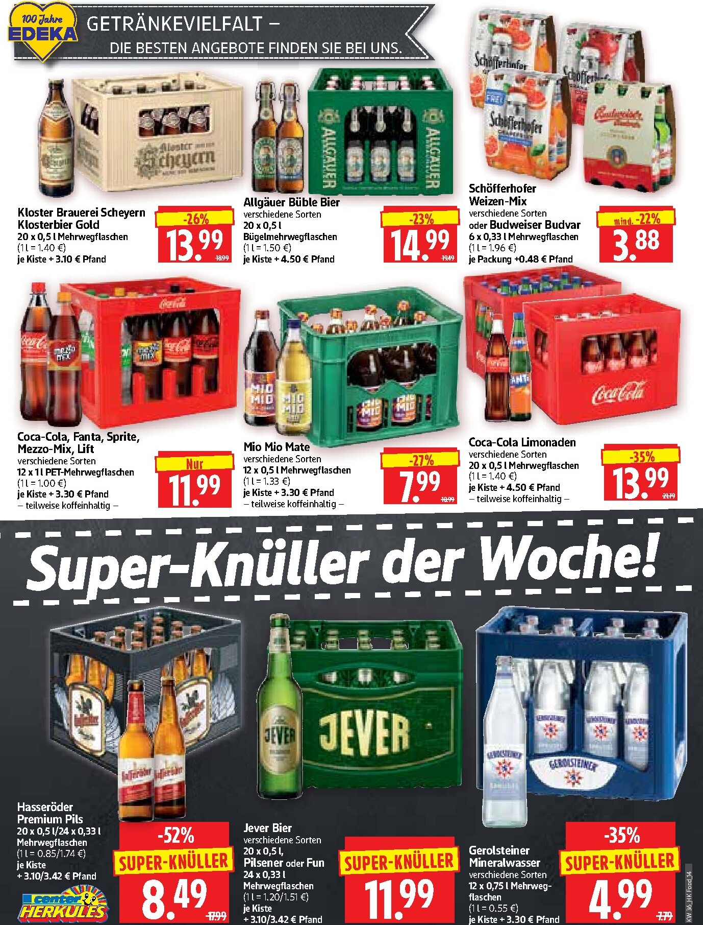 herkules - Herkules Prospekt nächste Woche – von Montag 31.08.2026 bis Samstag 05.09.2026 - page: 14