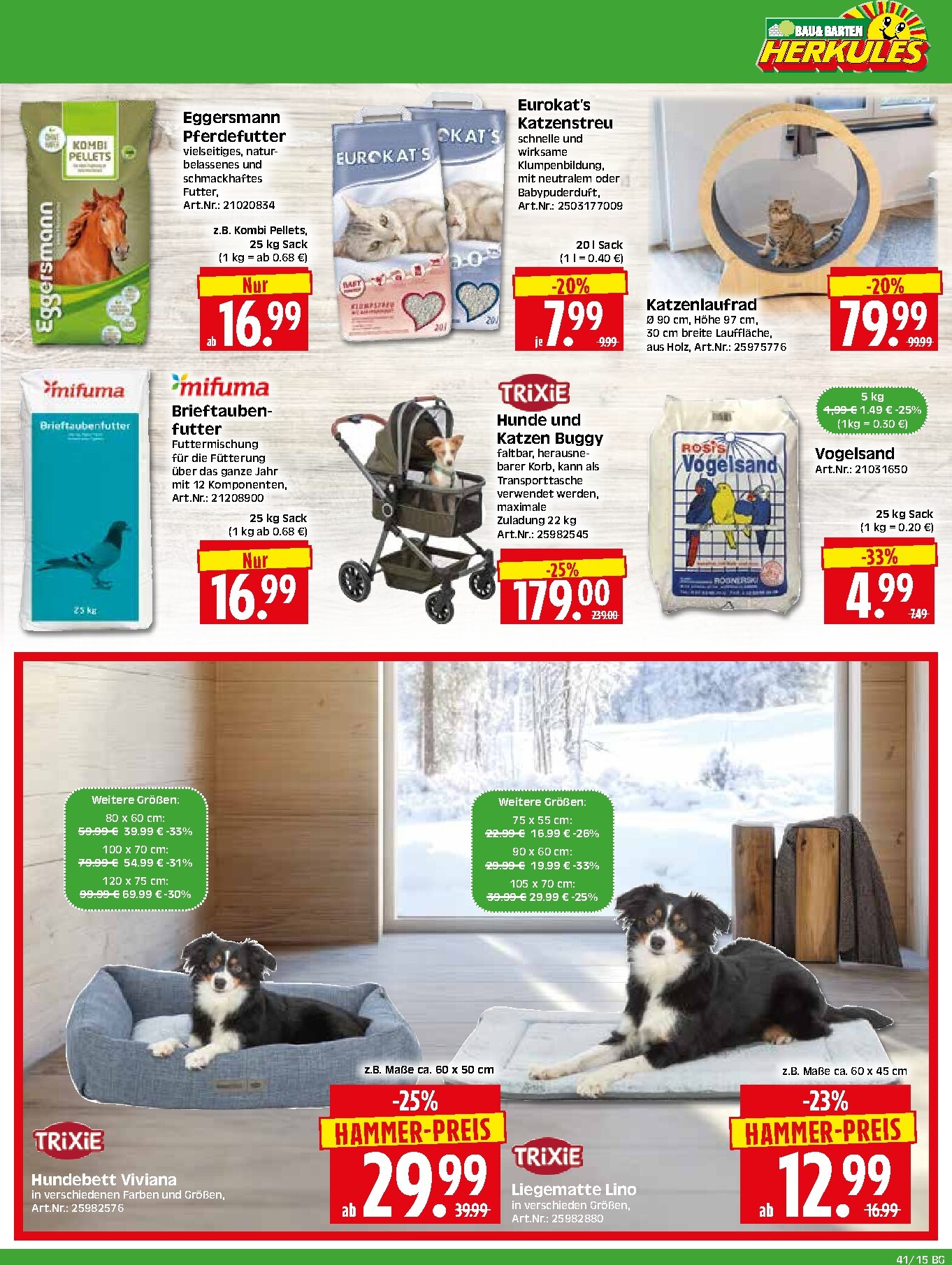 herkules - Herkules - Bau & Garten Prospekt nächste Woche – von Montag 05.10.2026 bis Samstag 10.10.2026 - page: 15