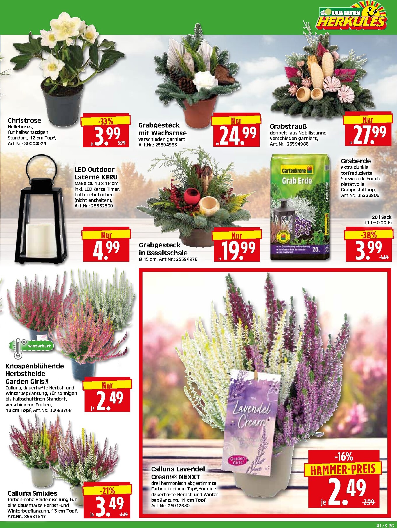 herkules - Herkules - Bau & Garten Prospekt nächste Woche – von Montag 05.10.2026 bis Samstag 10.10.2026 - page: 3