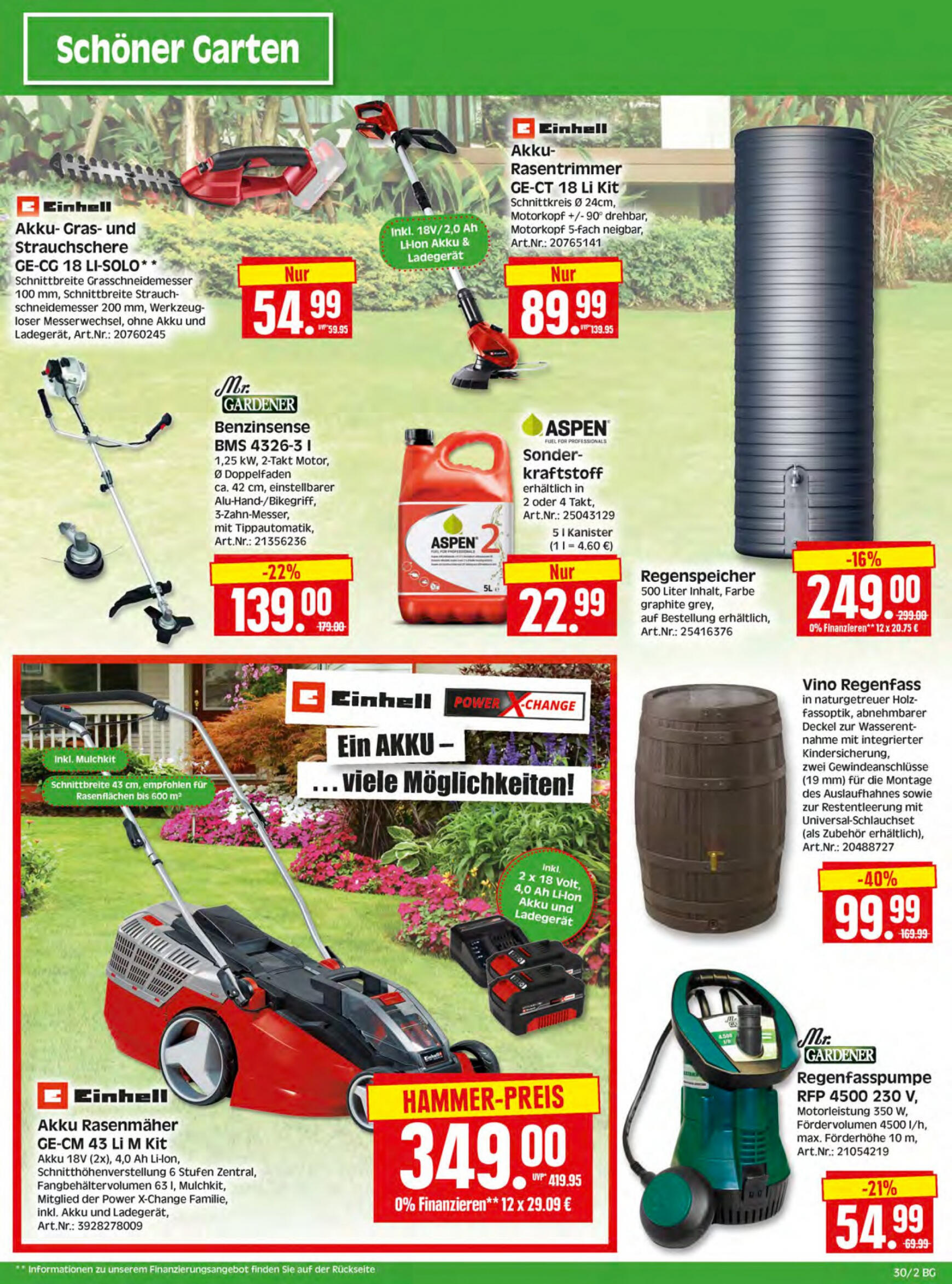 herkules - Flyer Herkules - Bau und Garten aktuell 22.07. - 27.07. - page: 2