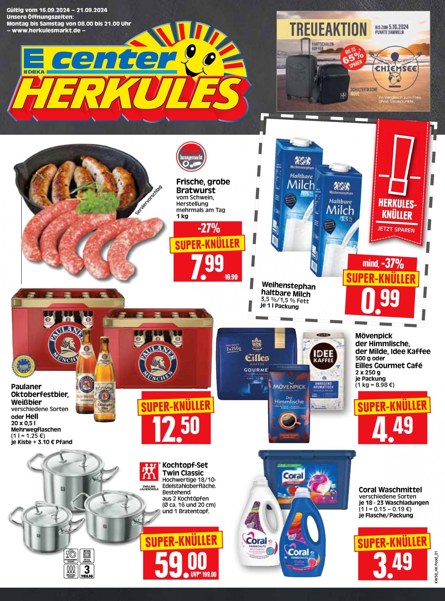 herkules - Herkules-Prospekt gültig ab 16.09. - 21.09. - page: 1