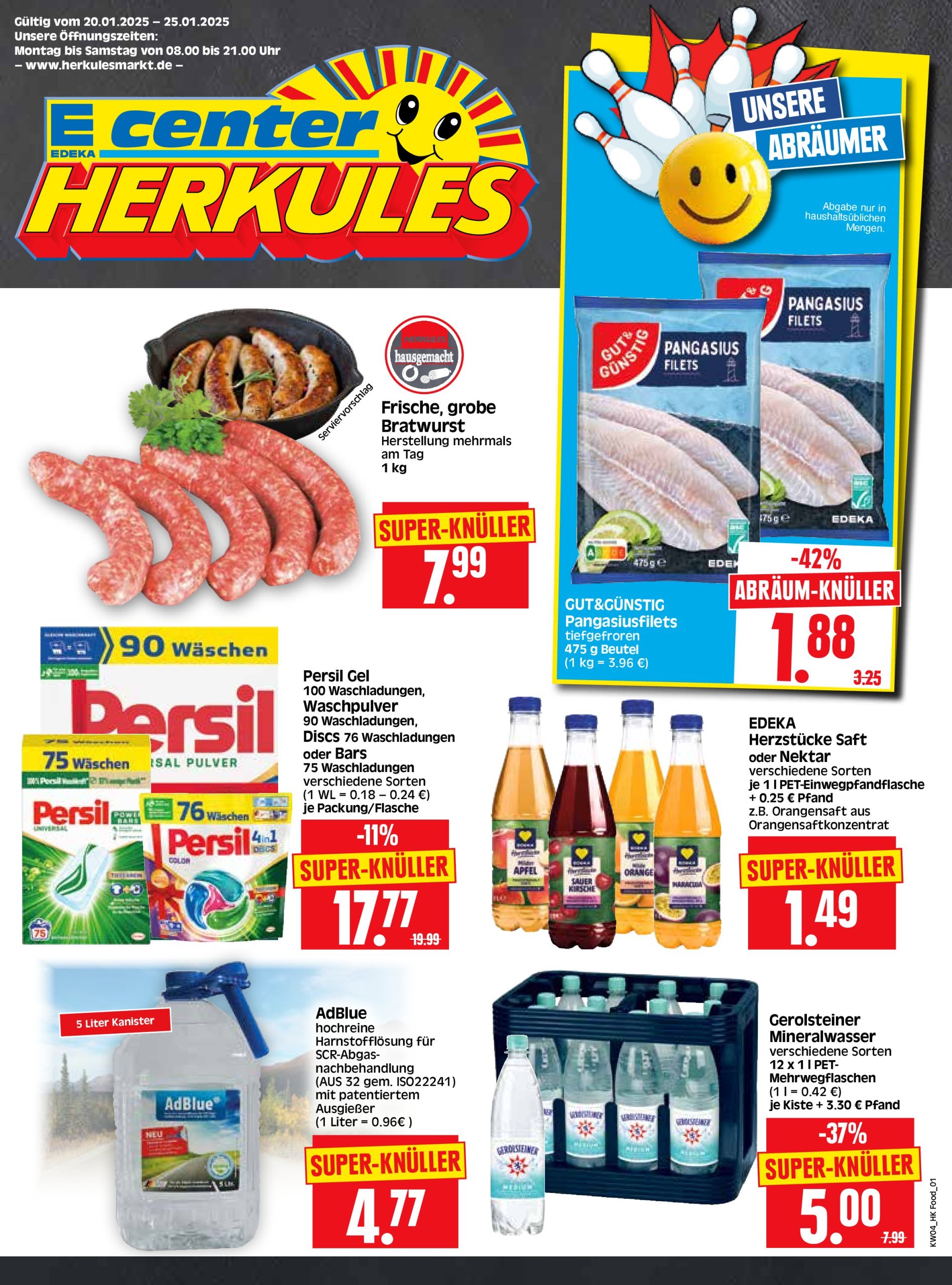 herkules - Herkules-Prospekt gültig von 20.01. bis 25.01.