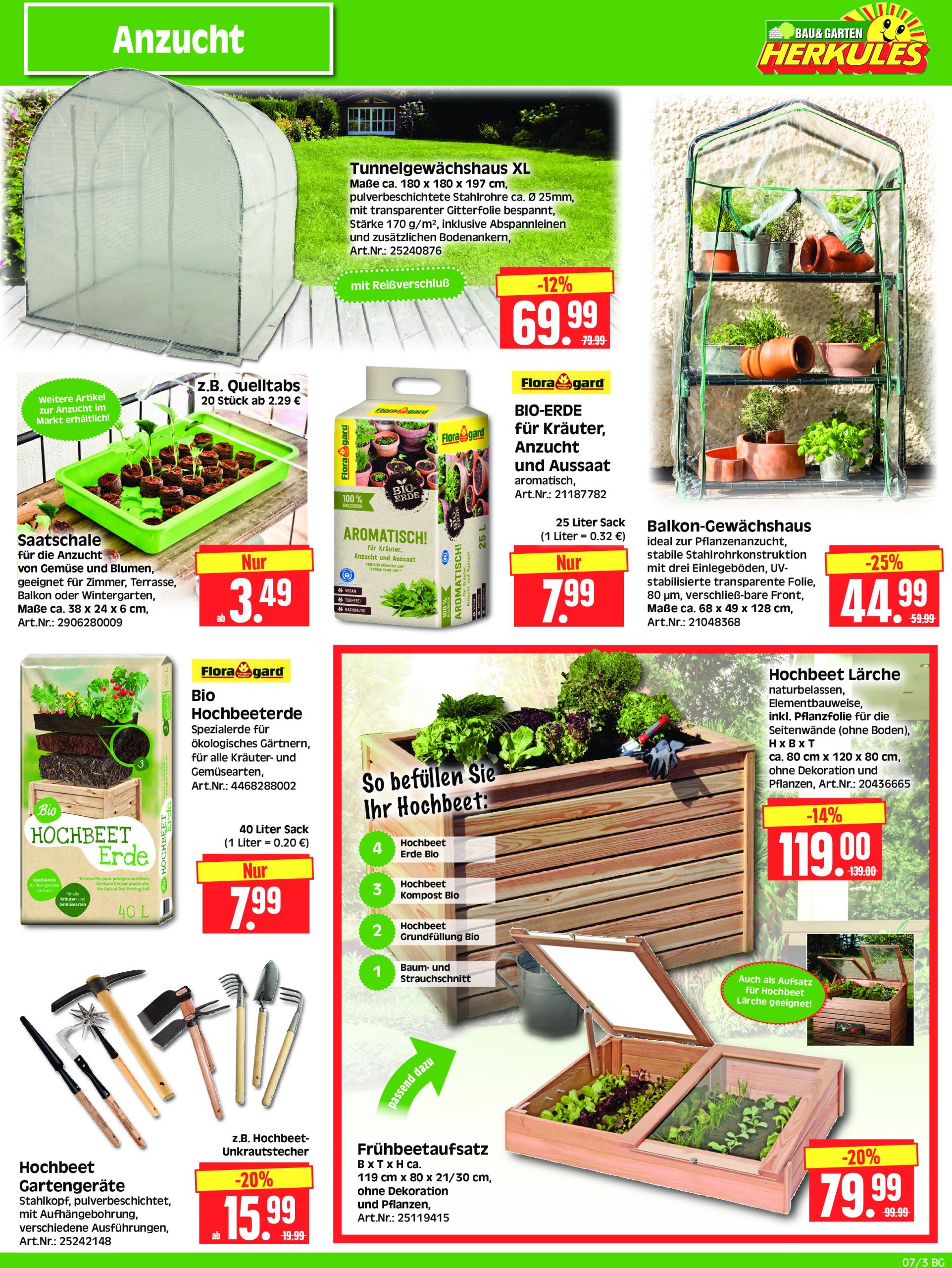 herkules - Herkules - Bau & Garten-Prospekt gültig von 10.02. bis 15.02. - page: 3