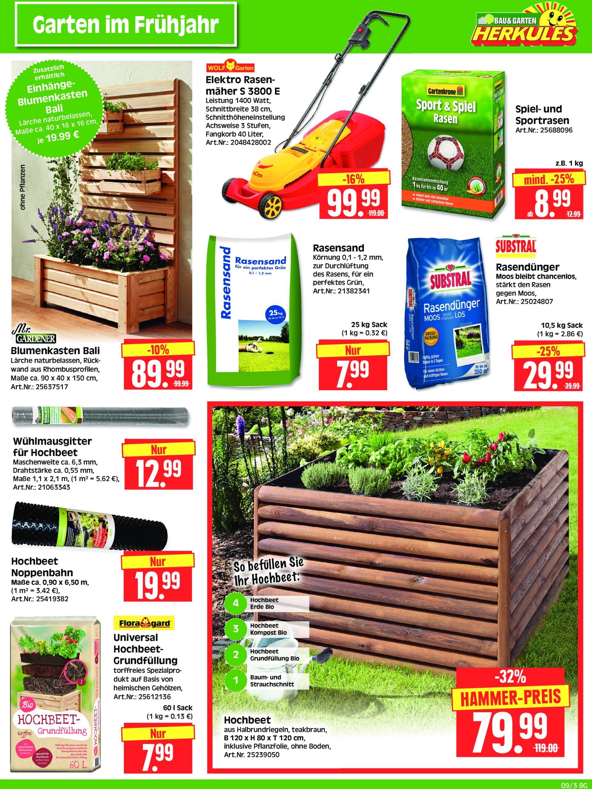 herkules - Herkules - Bau & Garten-Prospekt gültig von 24.02. bis 01.03. - page: 3