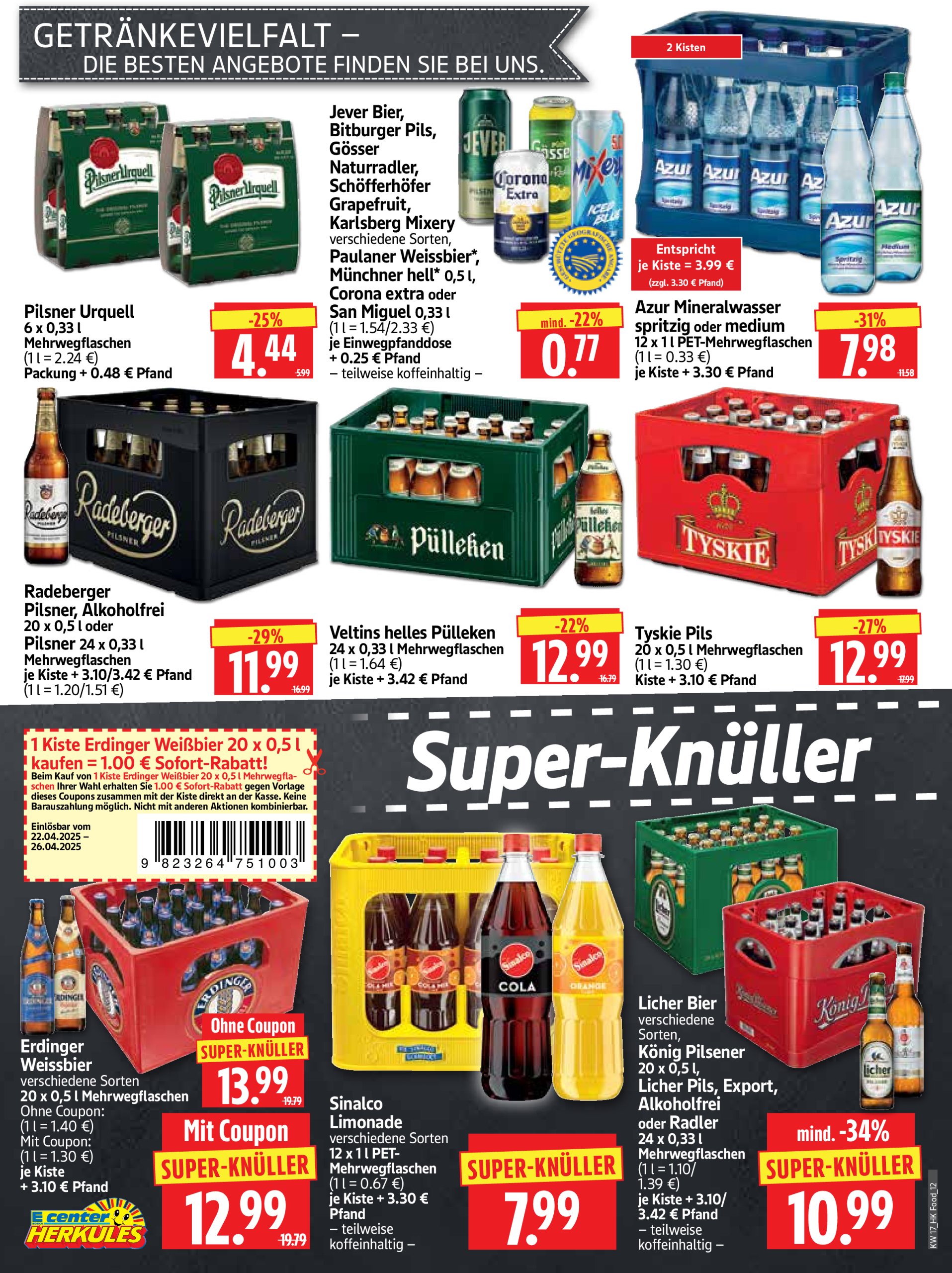 herkules - Herkules-Prospekt gültig von 22.04. bis 26.04. - page: 12