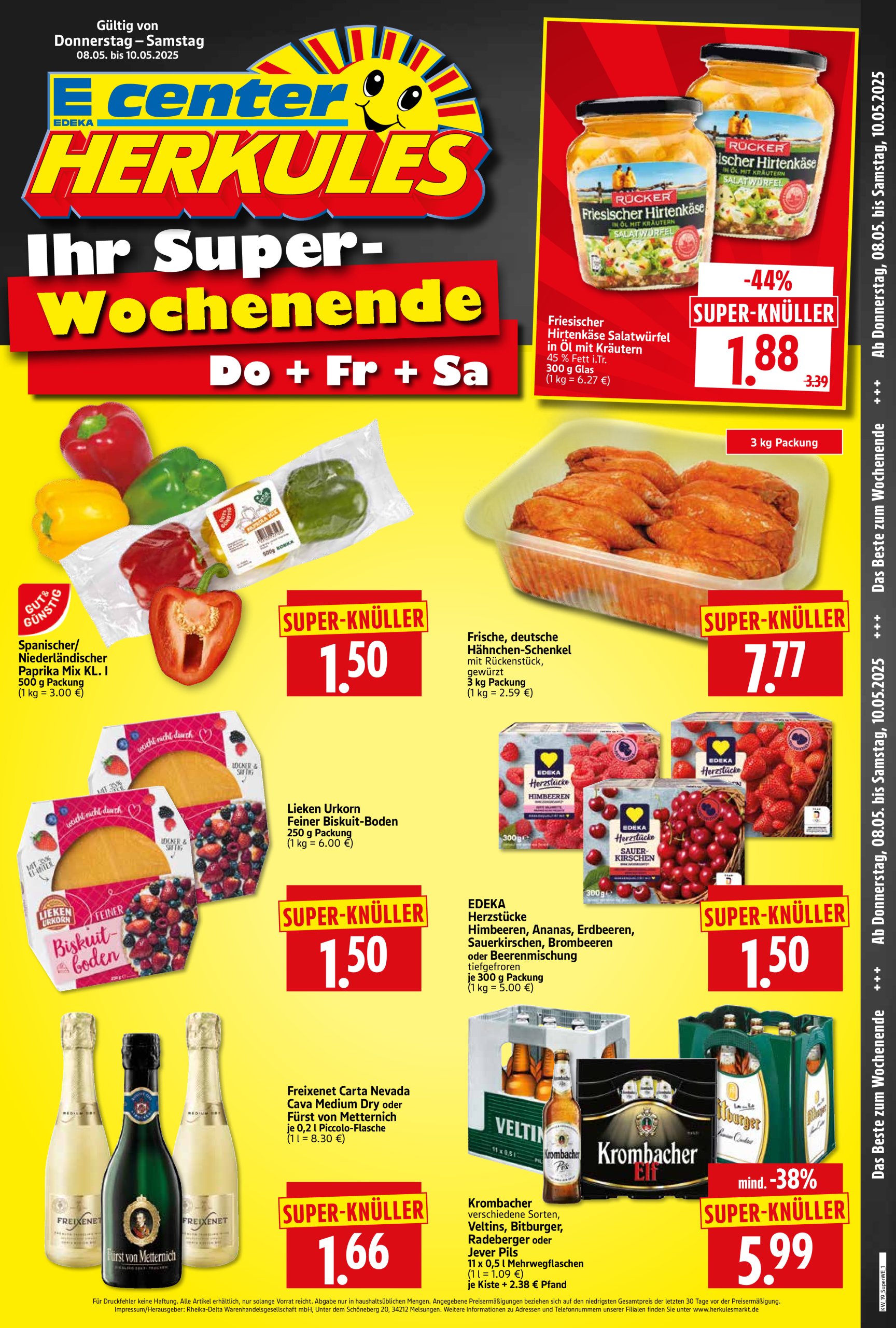 herkules - Herkules - Sonderbeilage-Prospekt gültig von 08.05. bis 10.05.