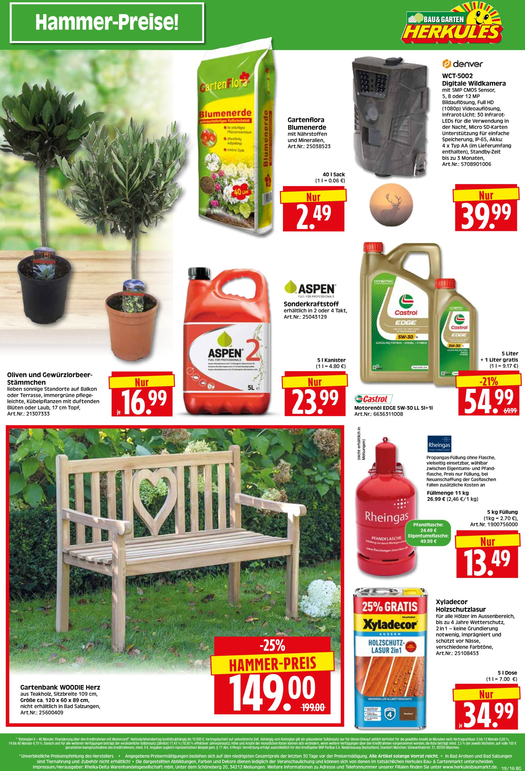 herkules - Herkules - Bau & Garten-Prospekt gültig von 05.05. bis 10.05. - page: 16