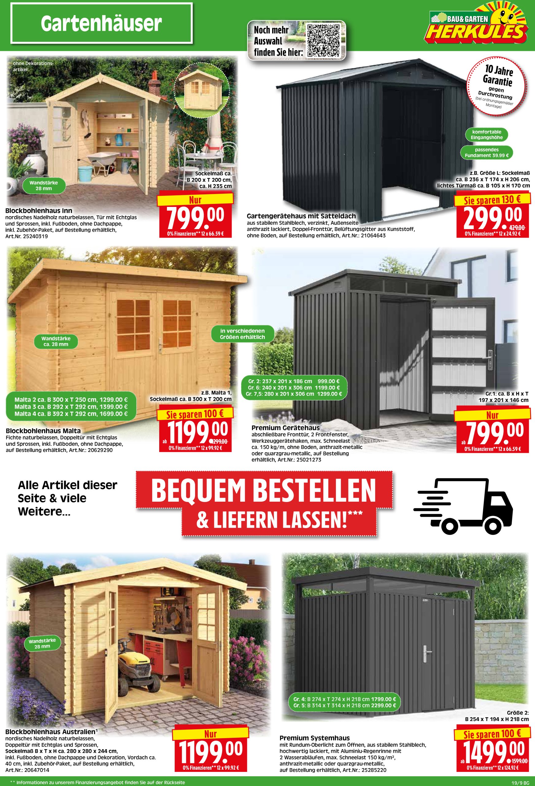 herkules - Herkules - Bau & Garten-Prospekt gültig von 05.05. bis 10.05. - page: 9