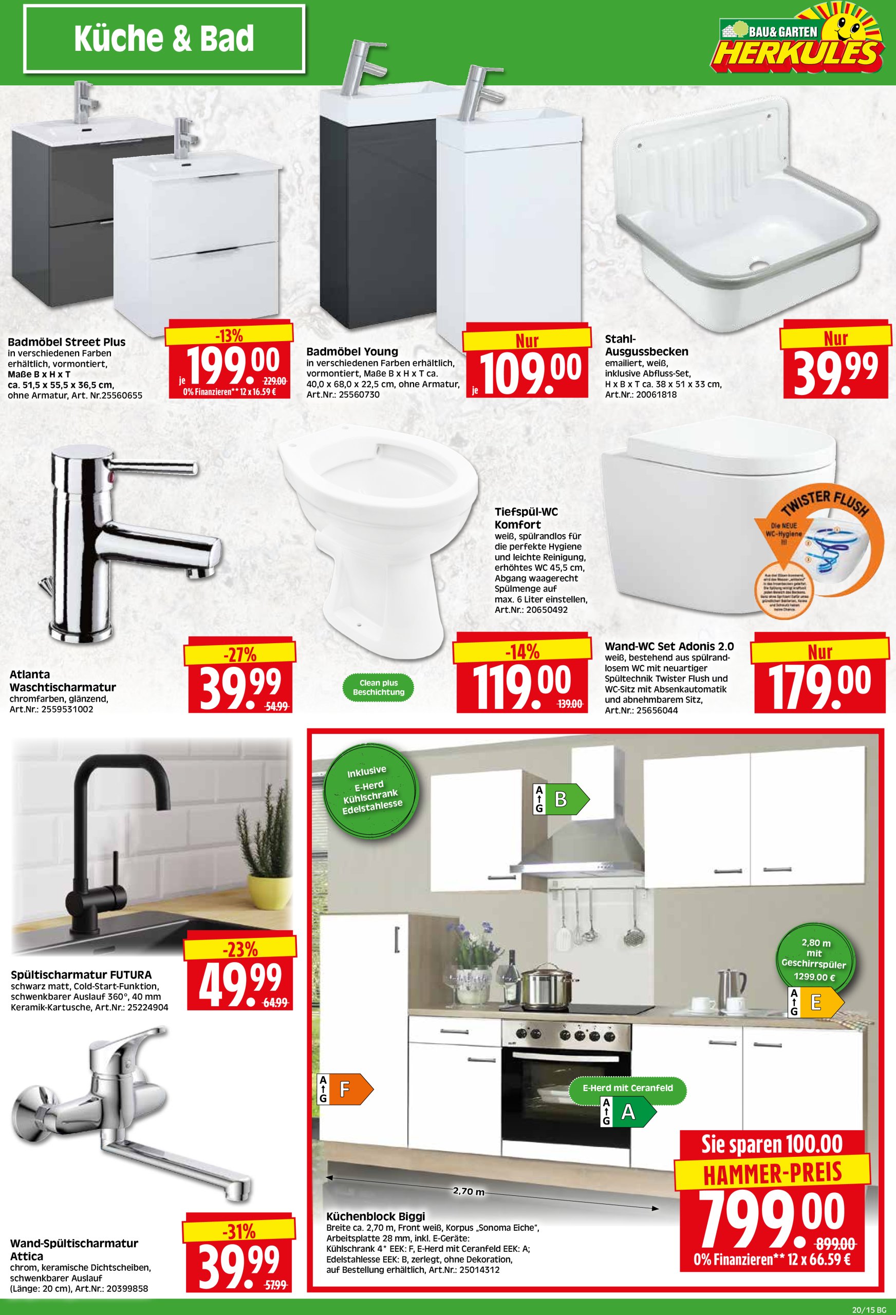 herkules - Herkules - Bau & Garten-Prospekt gültig von 12.05. bis 17.05. - page: 15