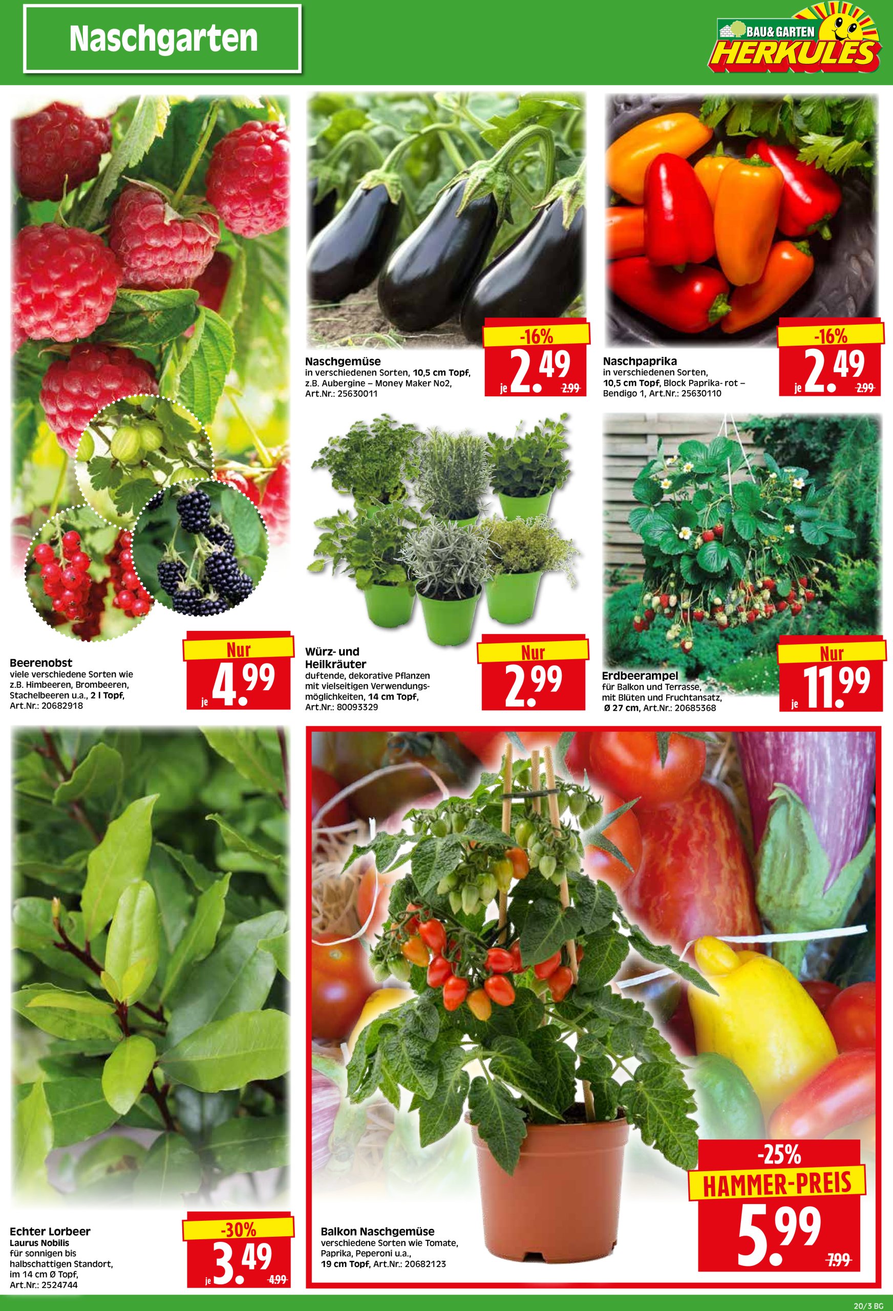 herkules - Herkules - Bau & Garten-Prospekt gültig von 12.05. bis 17.05. - page: 3