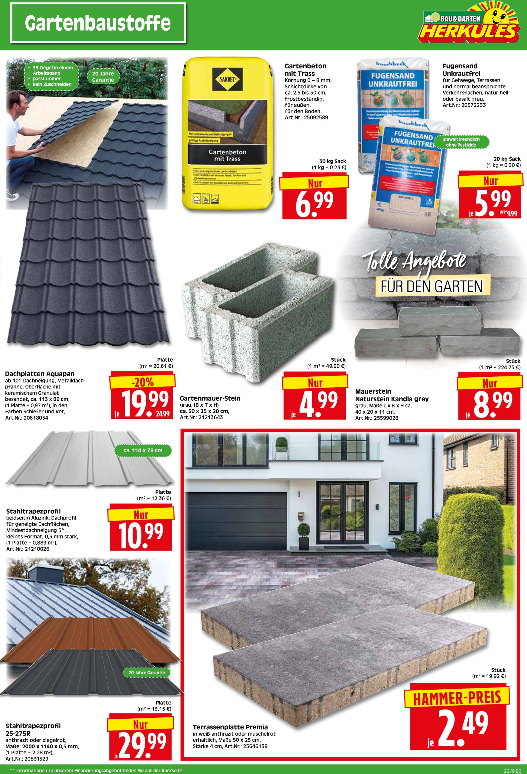 herkules - Herkules - Bau & Garten-Prospekt gültig von 12.05. bis 17.05. - page: 9