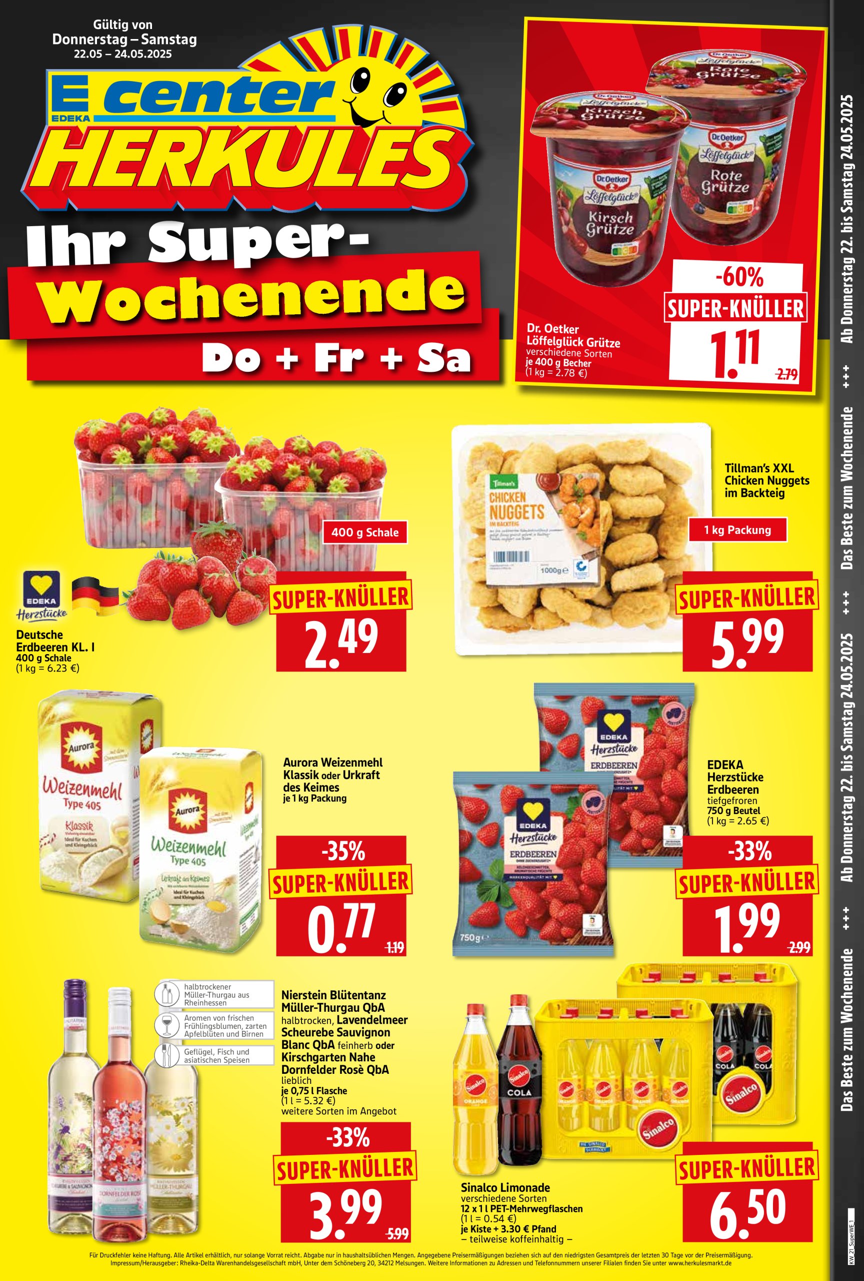 herkules - Herkules - Sonderbeilage-Prospekt gültig von 22.05. bis 24.05.