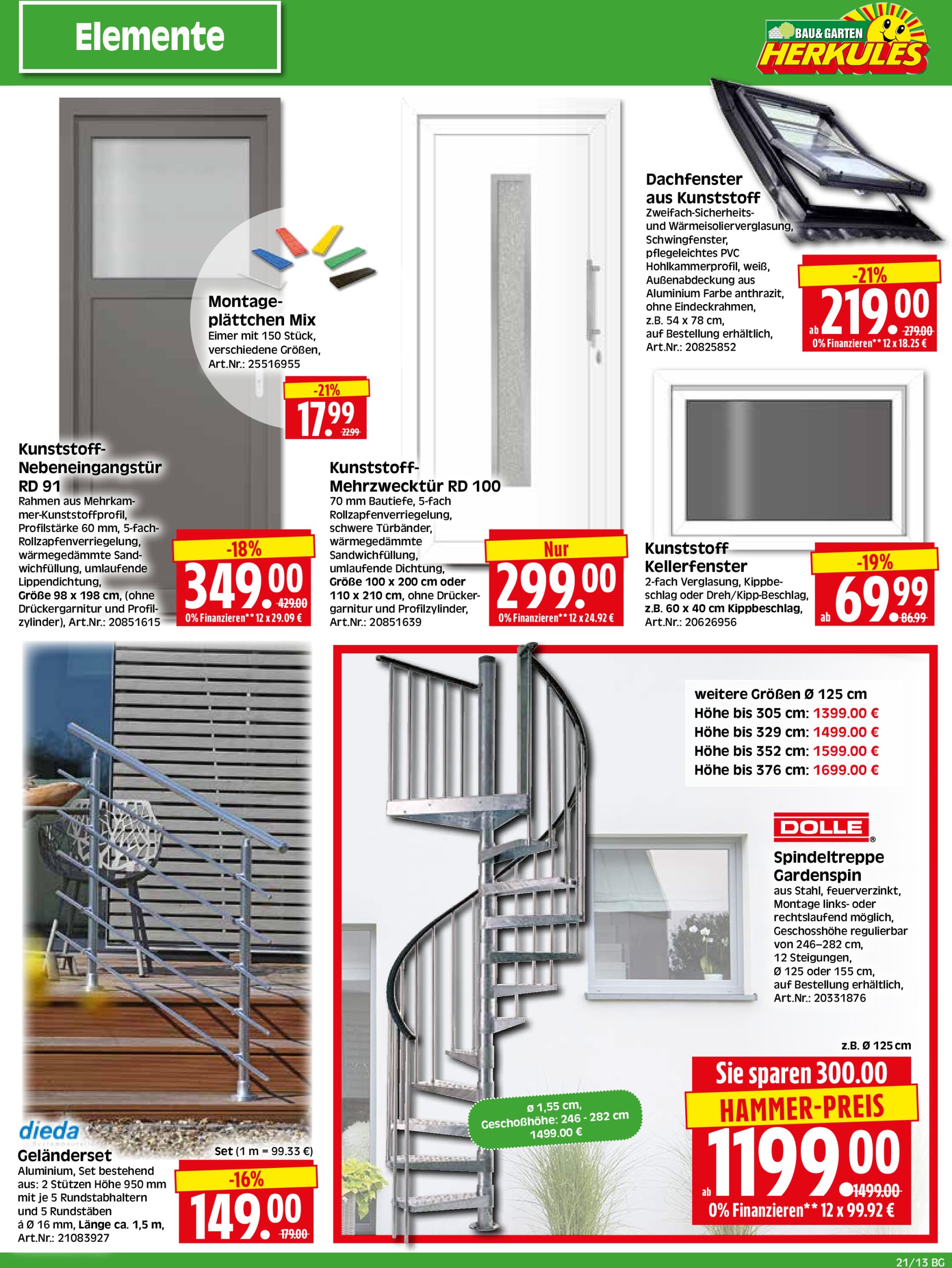 herkules - Herkules - Bau & Garten-Prospekt gültig von 19.05. bis 24.05. - page: 13