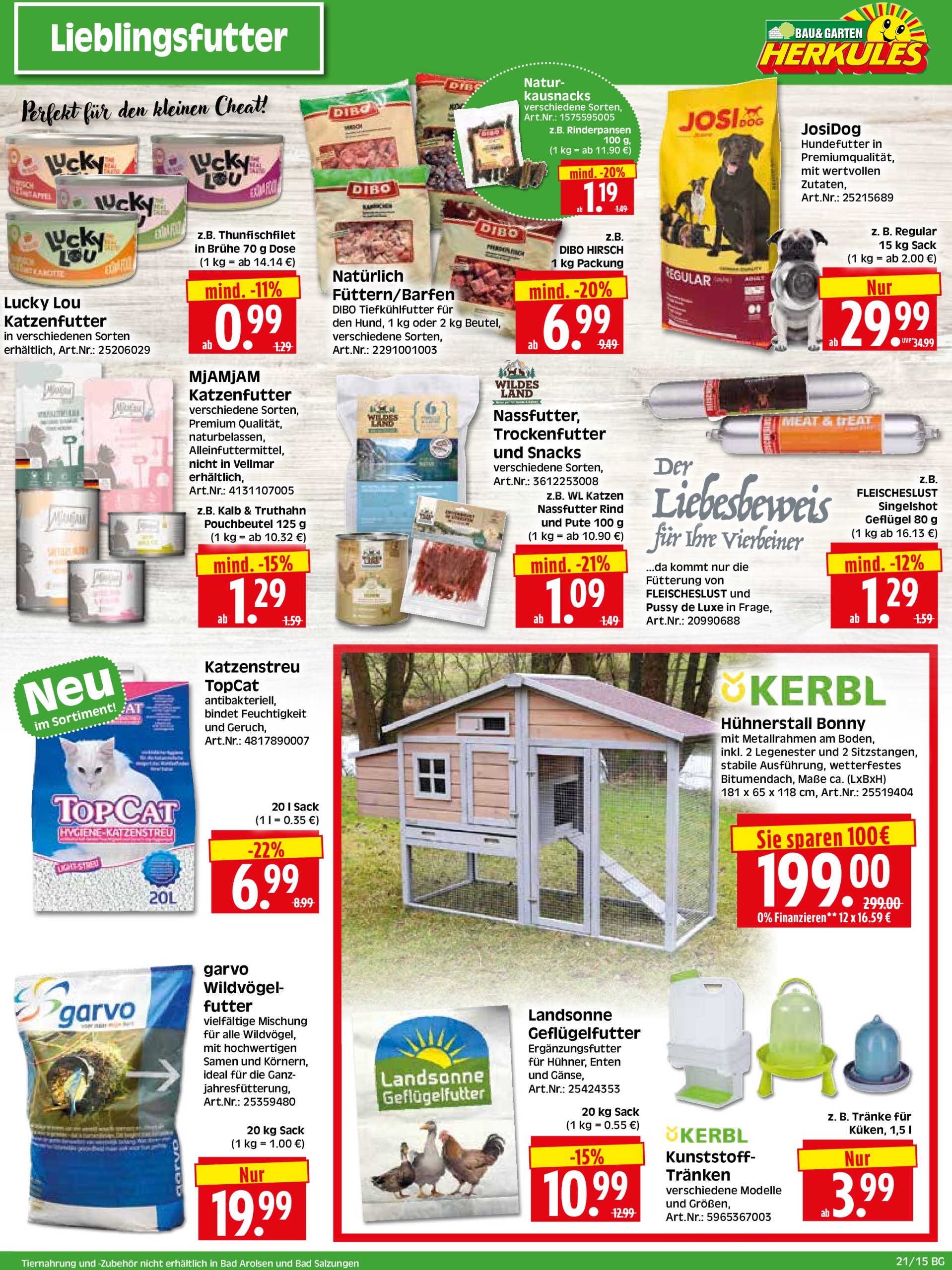 herkules - Herkules - Bau & Garten-Prospekt gültig von 19.05. bis 24.05. - page: 15
