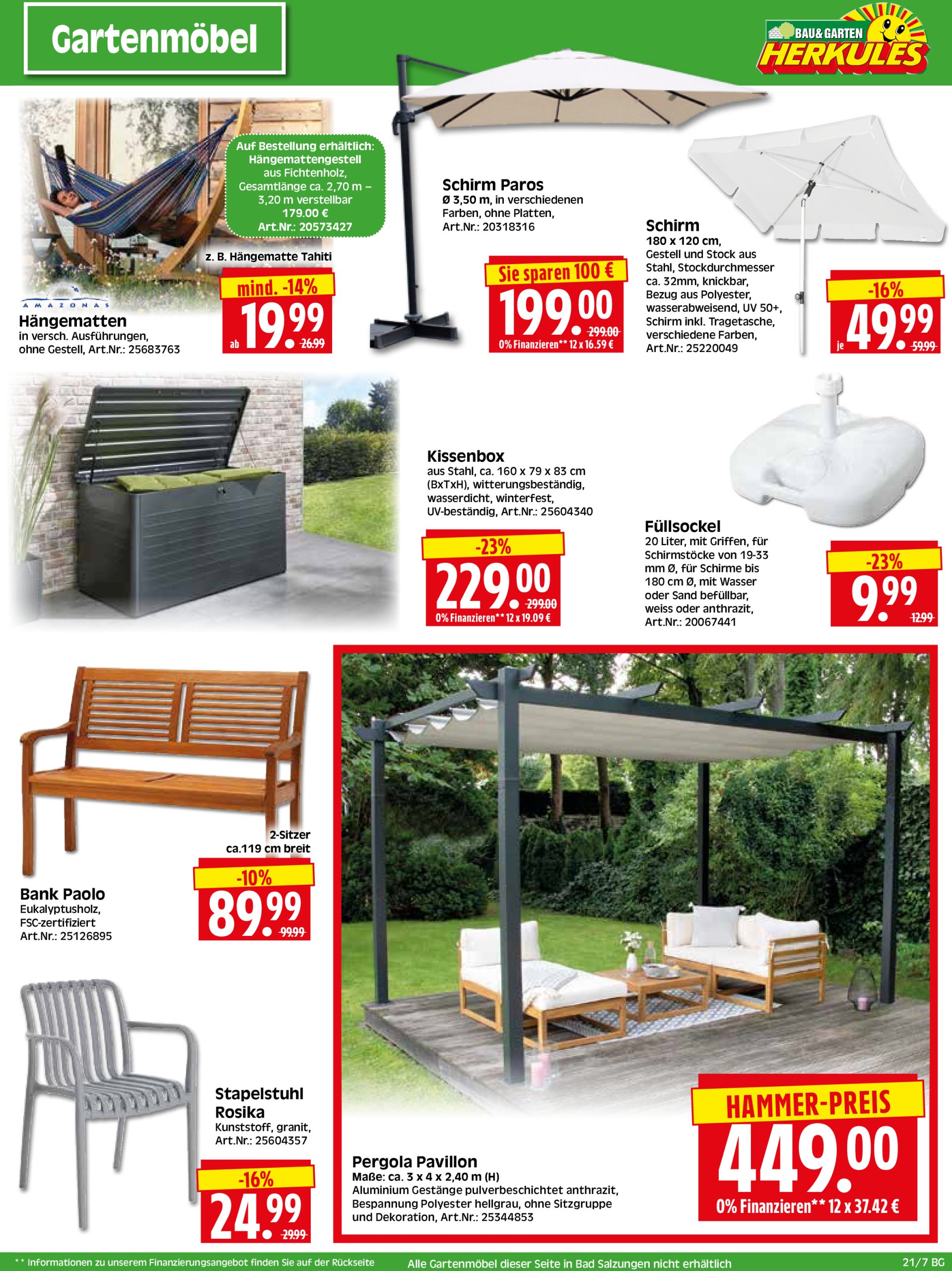 herkules - Herkules - Bau & Garten-Prospekt gültig von 19.05. bis 24.05. - page: 7