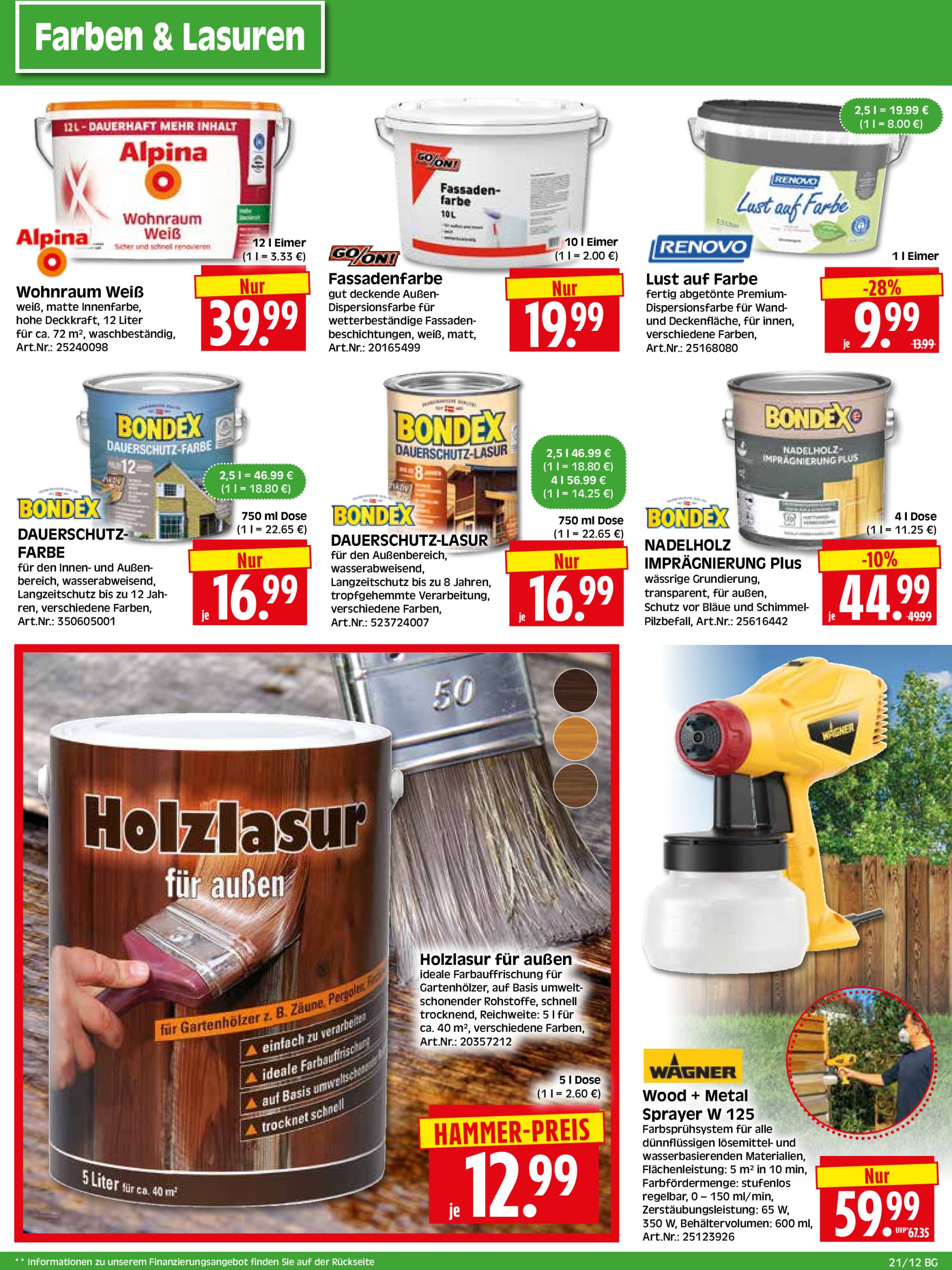 herkules - Herkules - Bau & Garten-Prospekt gültig von 19.05. bis 24.05. - page: 12