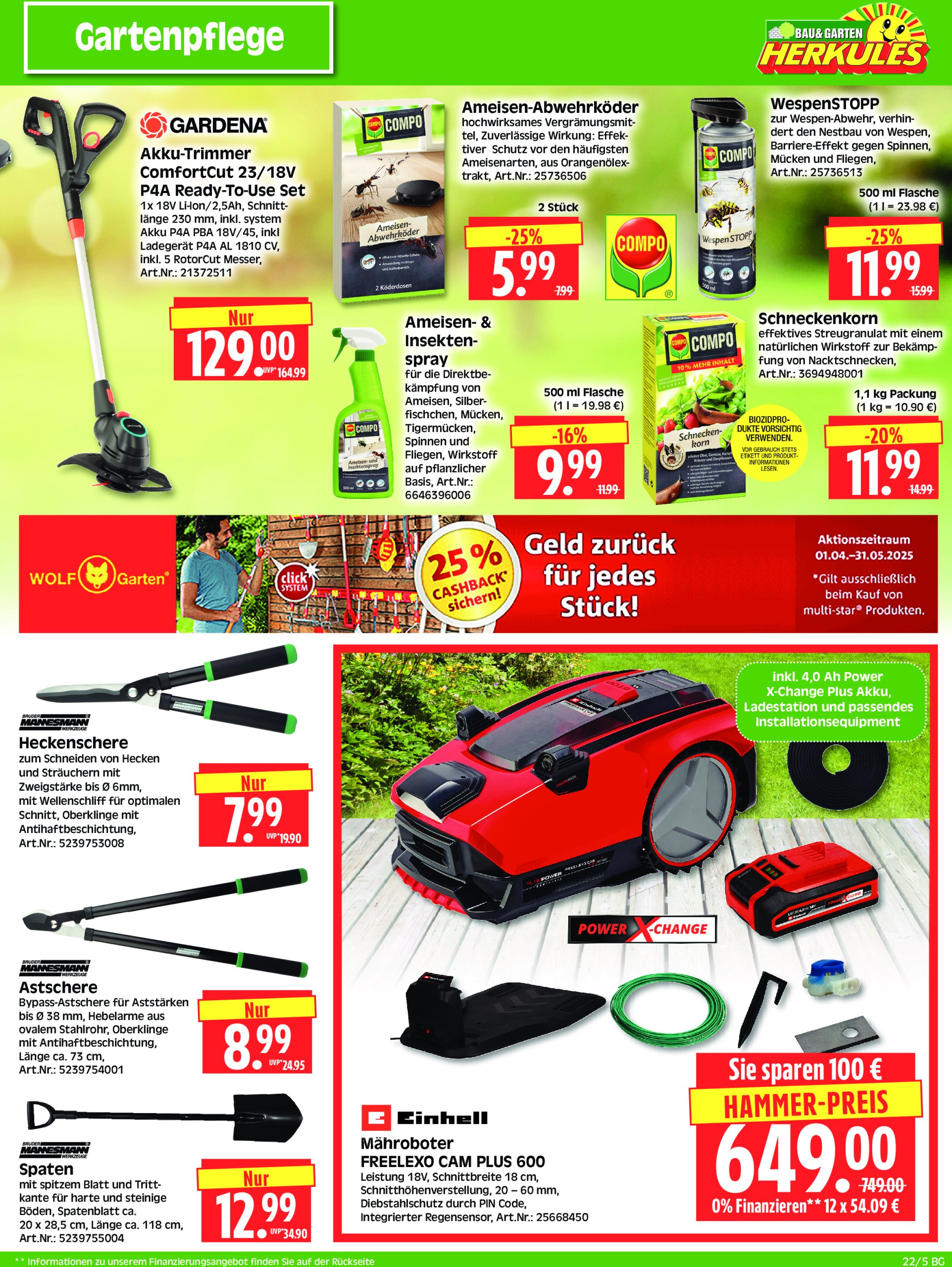 herkules - Herkules - Bau & Garten-Prospekt gültig von 26.05. bis 31.05. - page: 5