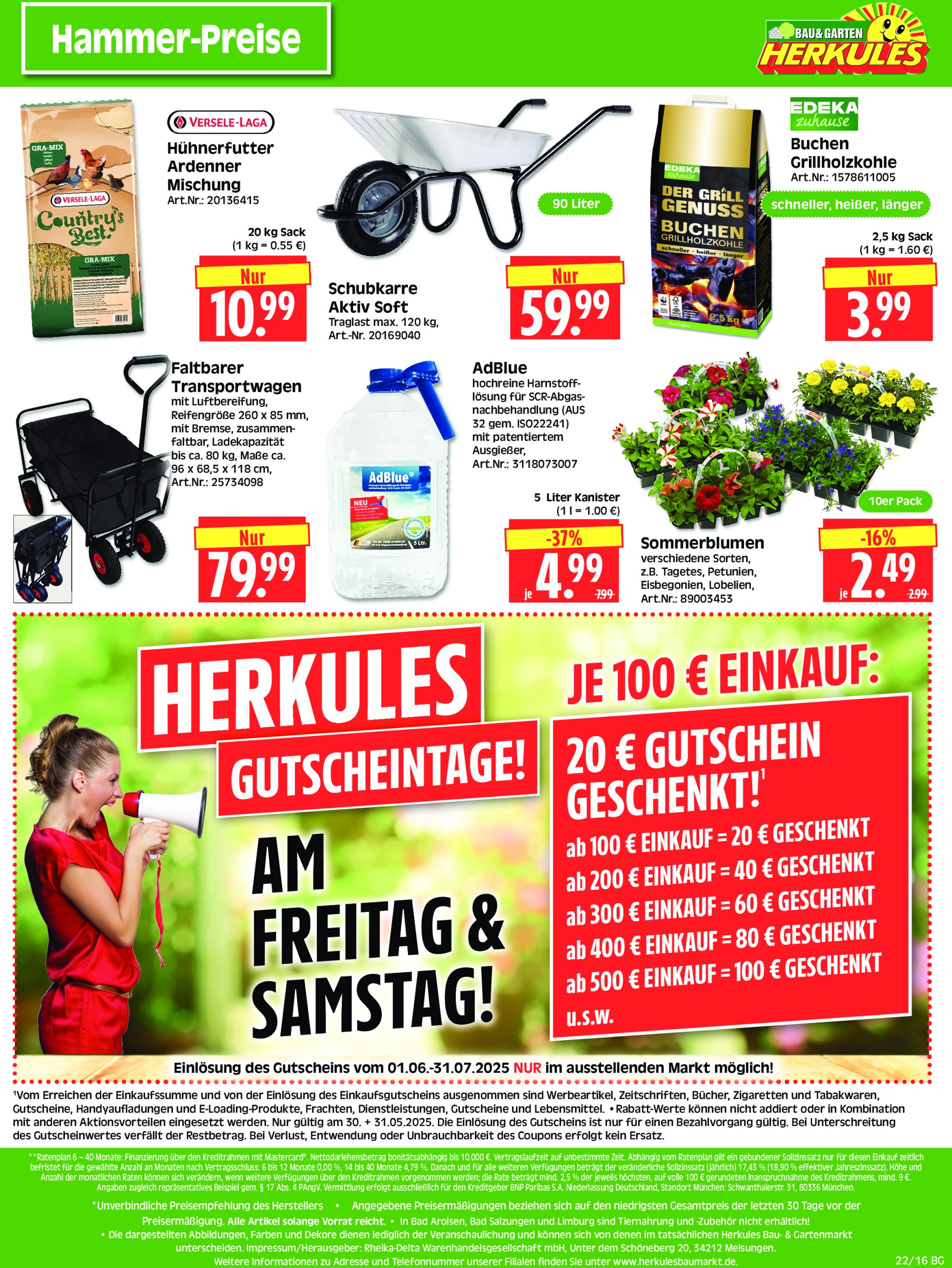 herkules - Herkules - Bau & Garten-Prospekt gültig von 26.05. bis 31.05. - page: 16