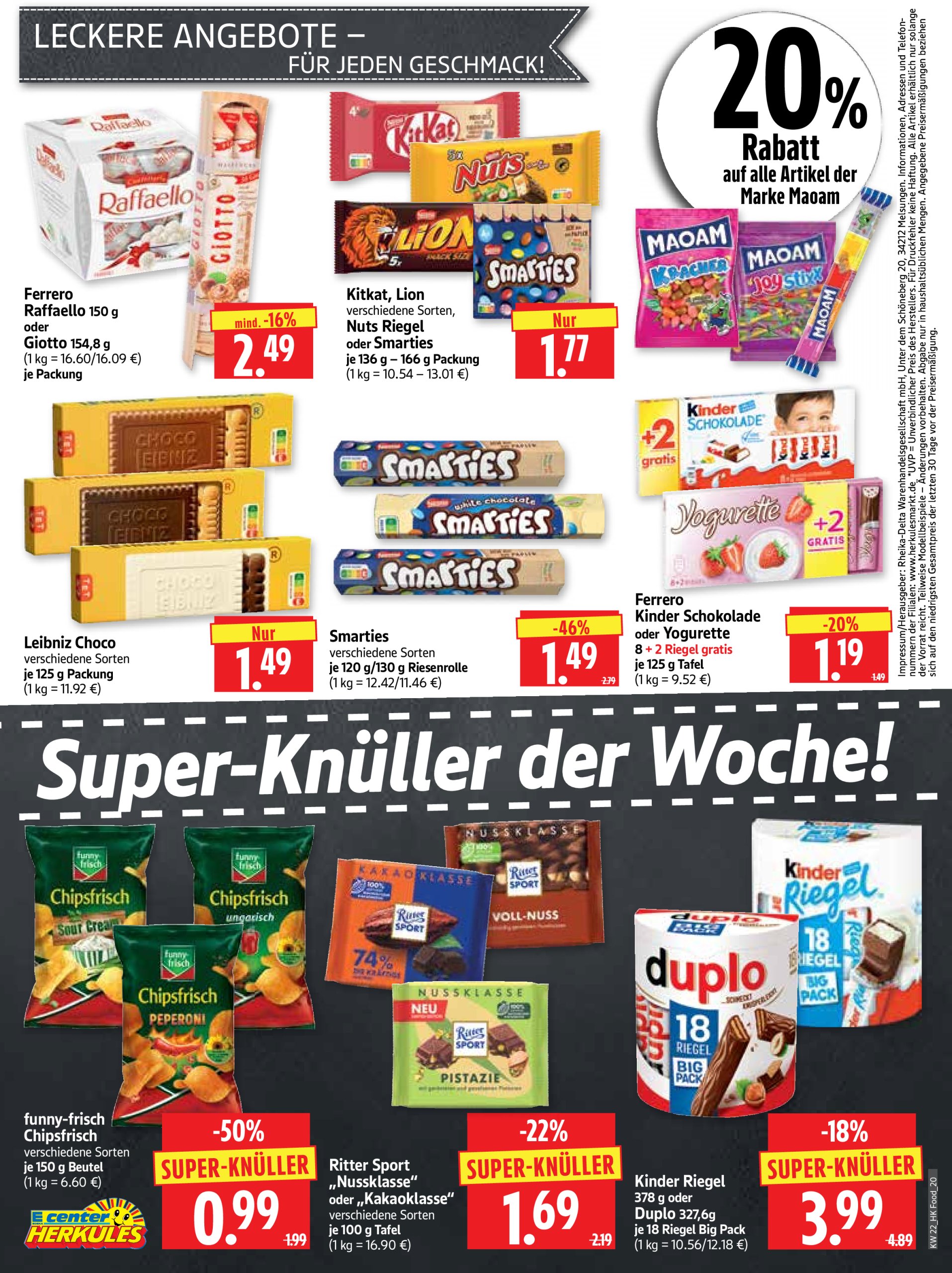 herkules - Herkules-Prospekt gültig von 26.05. bis 31.05. - page: 20
