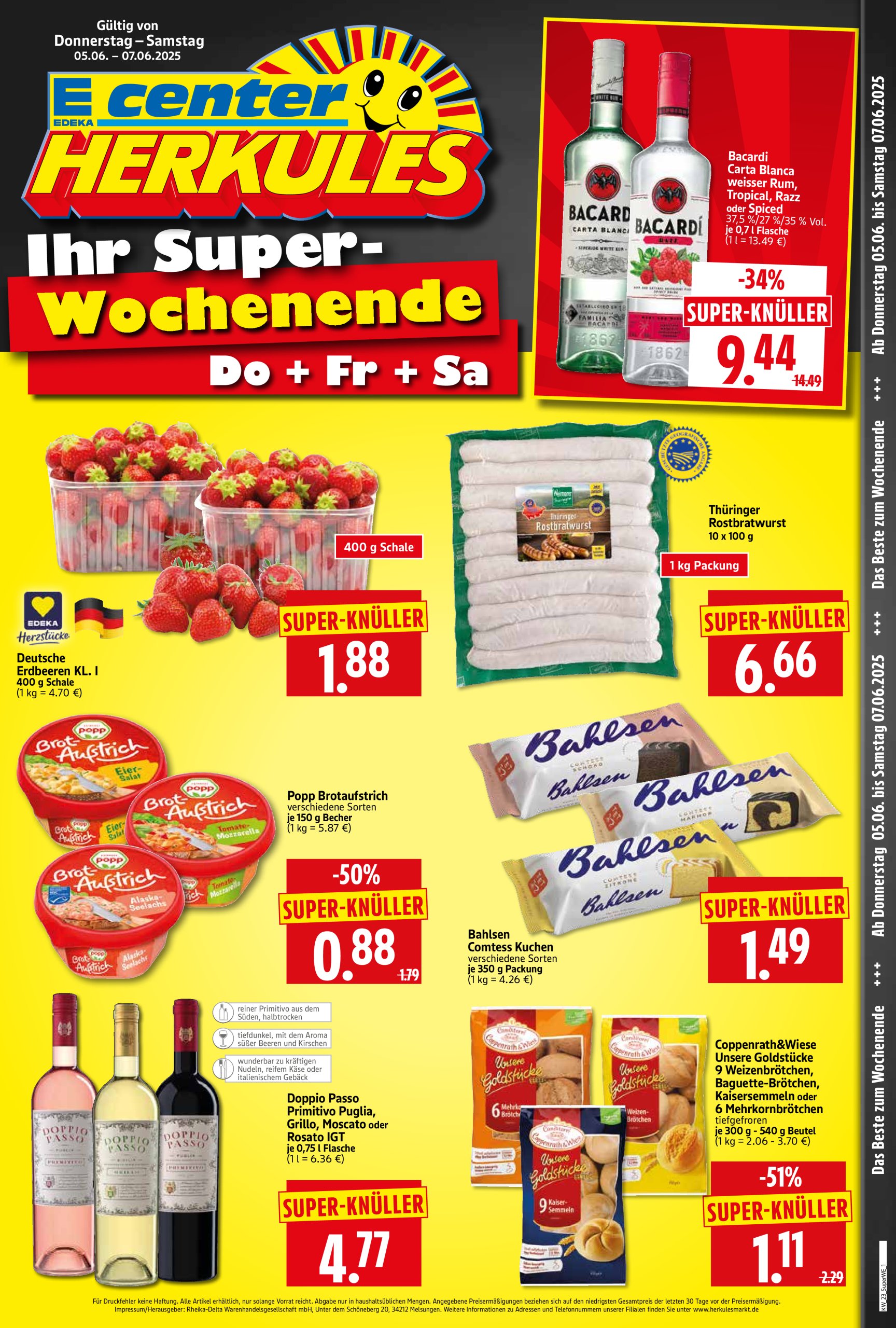 herkules - Herkules - Sonderbeilage-Prospekt gültig von 05.06. bis 07.06.