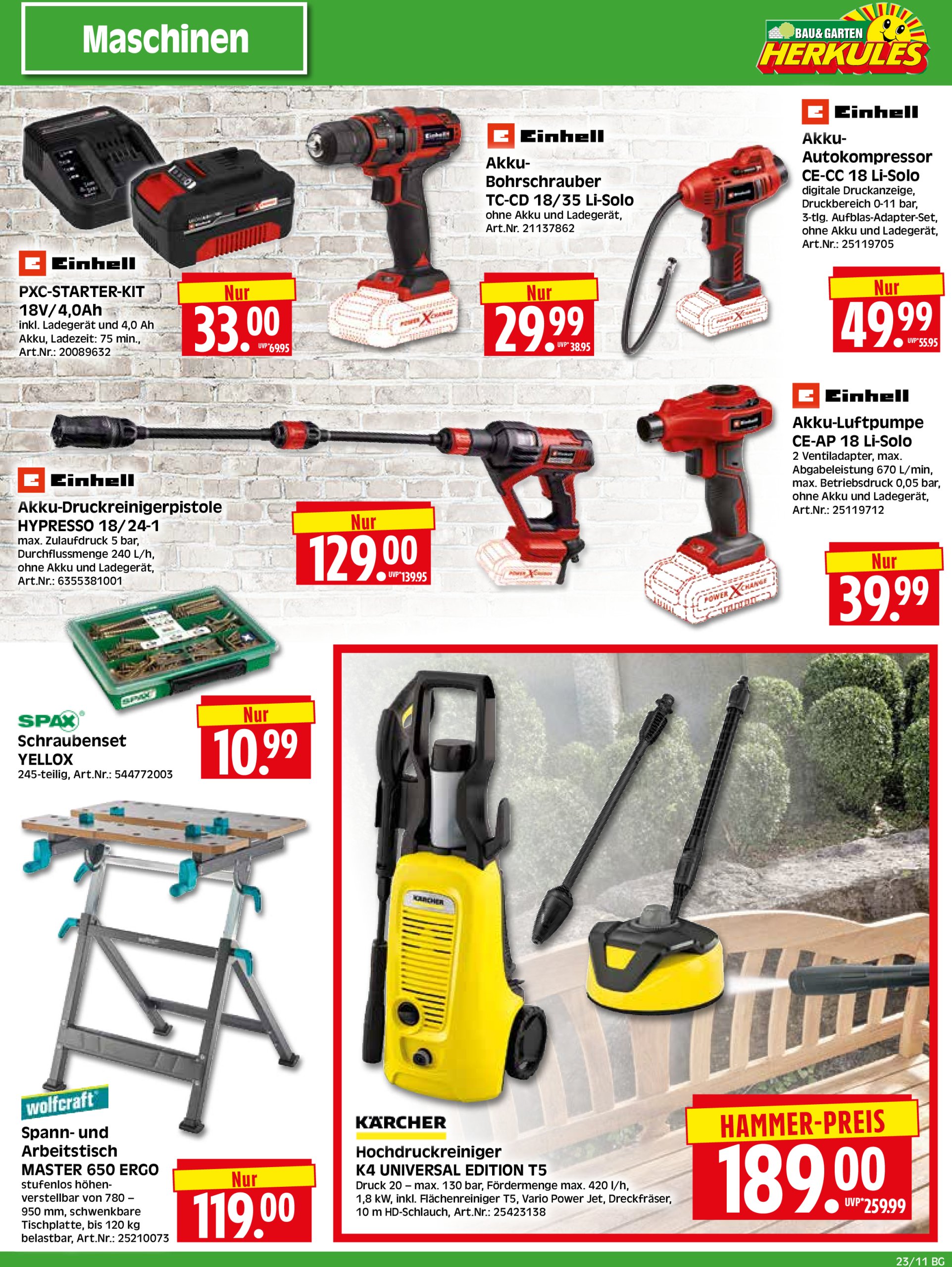herkules - Herkules - Bau & Garten-Prospekt gültig von 02.06. bis 07.06. - page: 11