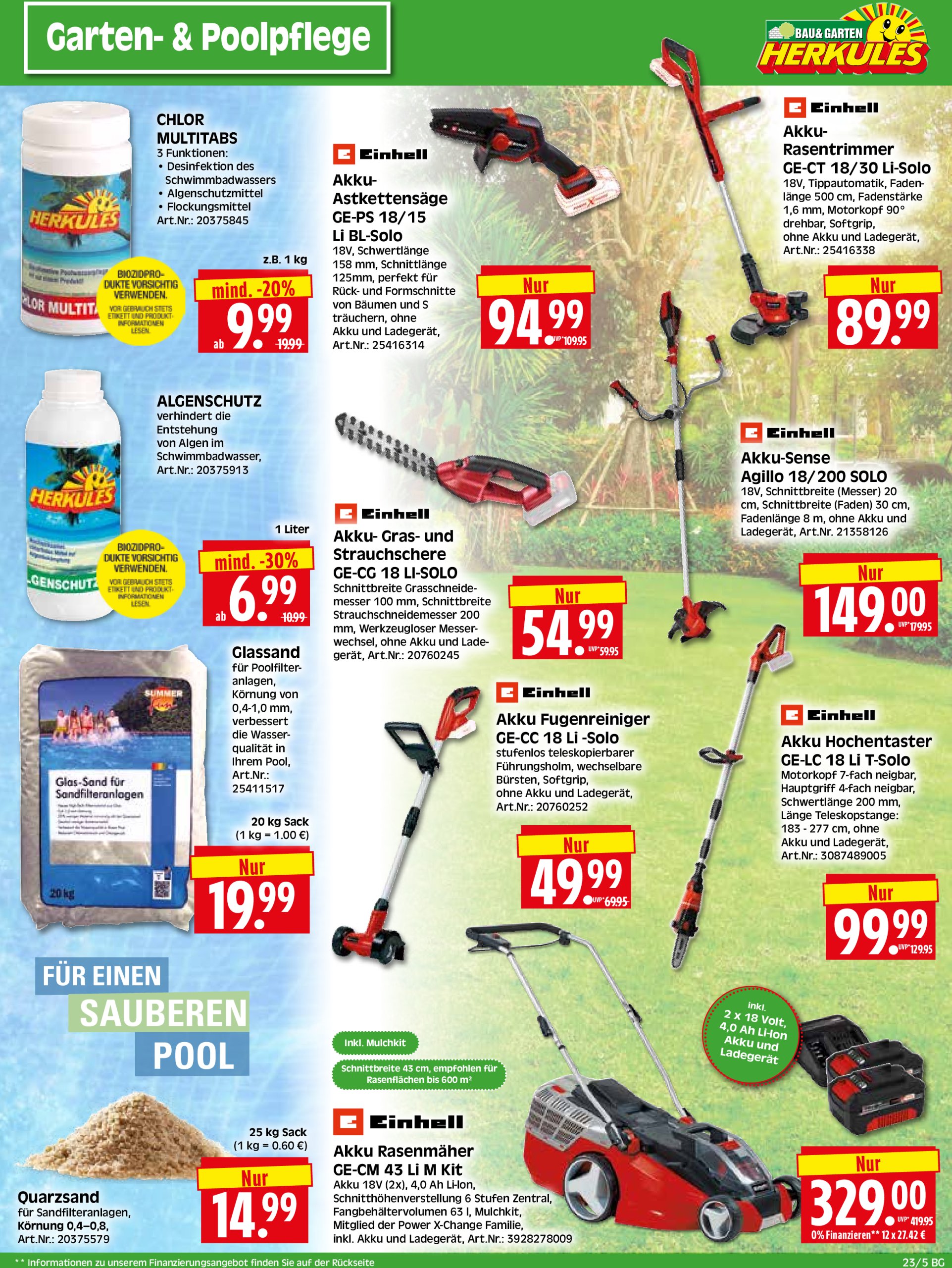 herkules - Herkules - Bau & Garten-Prospekt gültig von 02.06. bis 07.06. - page: 5