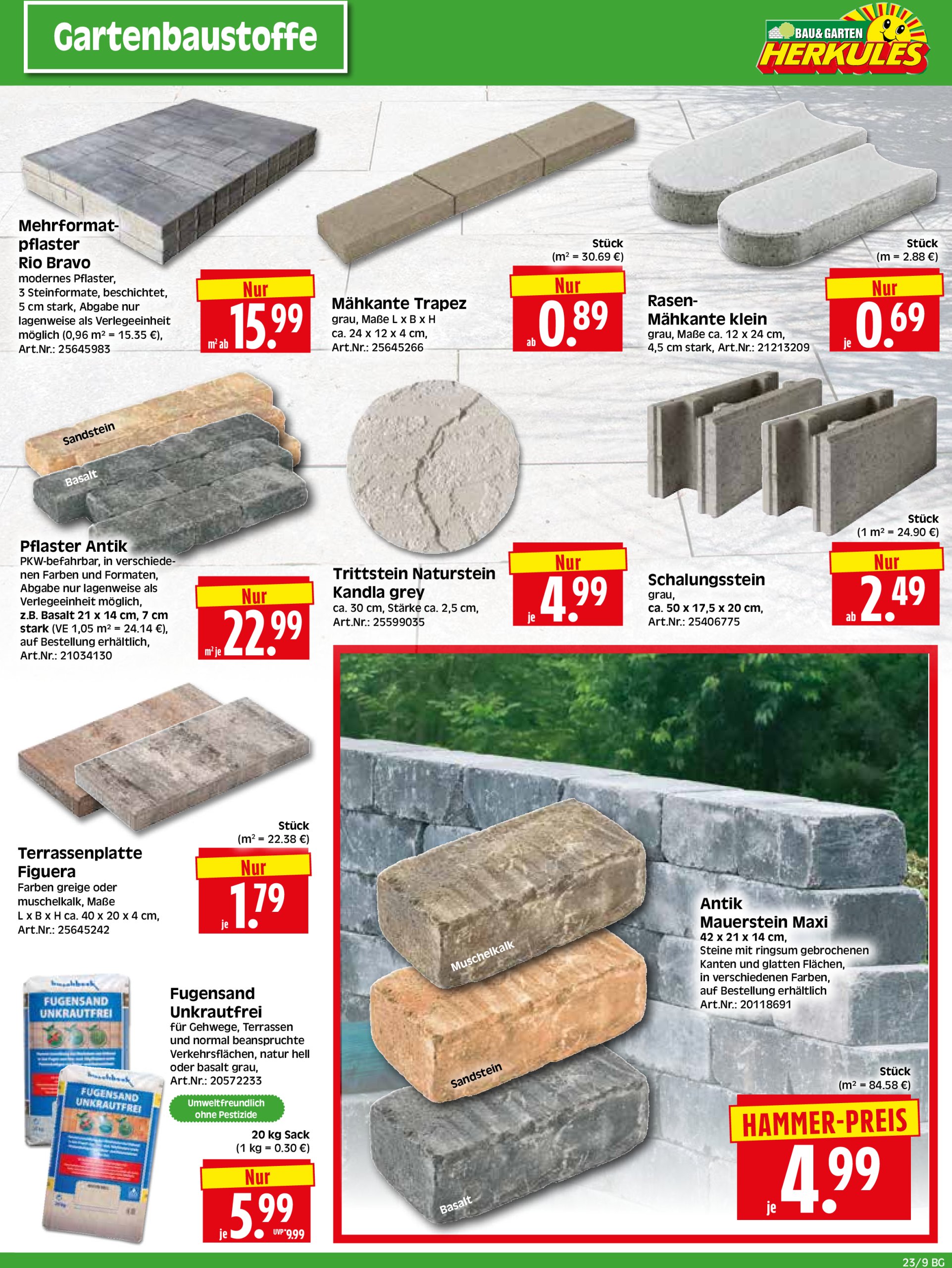 herkules - Herkules - Bau & Garten-Prospekt gültig von 02.06. bis 07.06. - page: 9