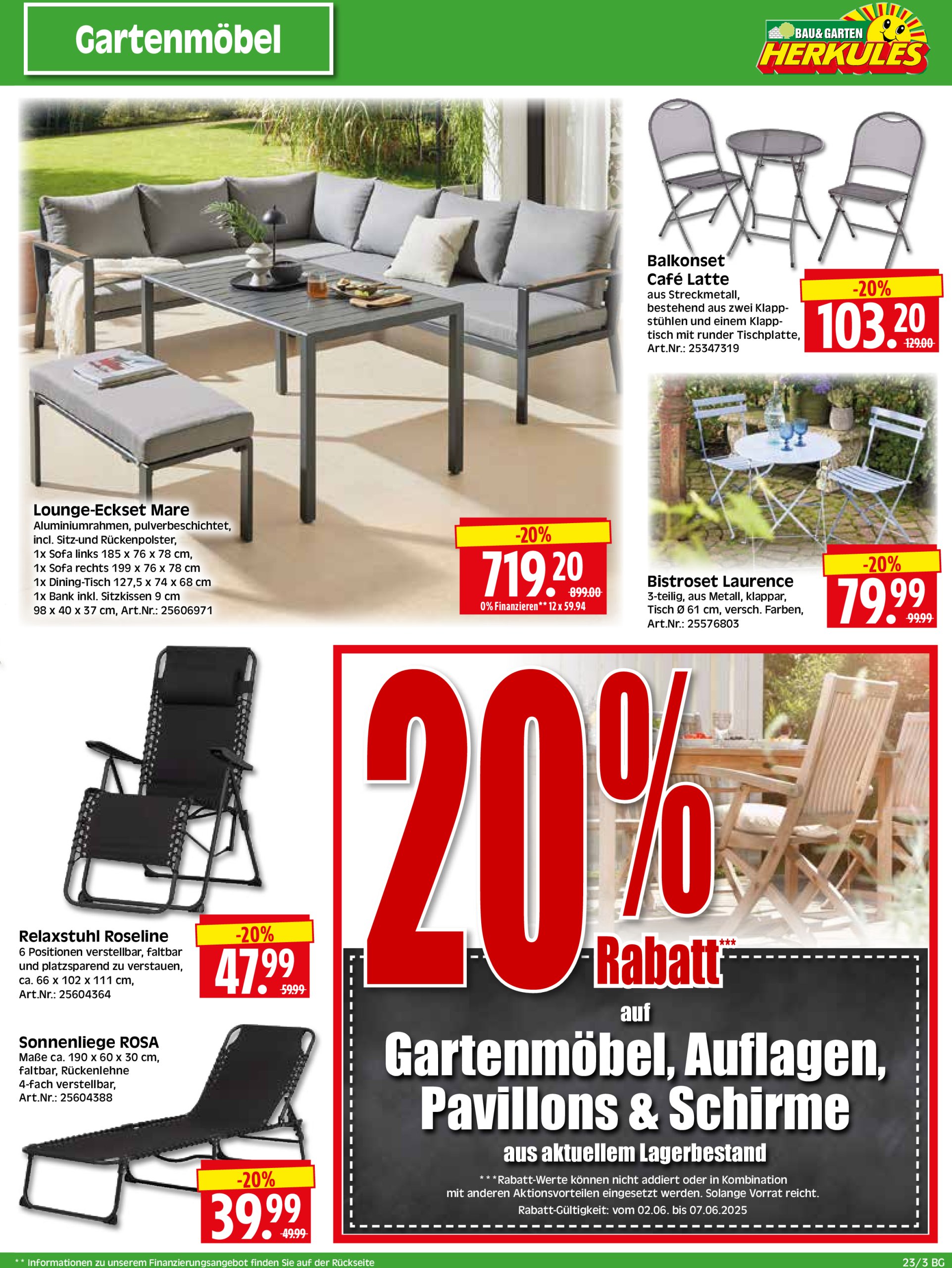 herkules - Herkules - Bau & Garten-Prospekt gültig von 02.06. bis 07.06. - page: 3