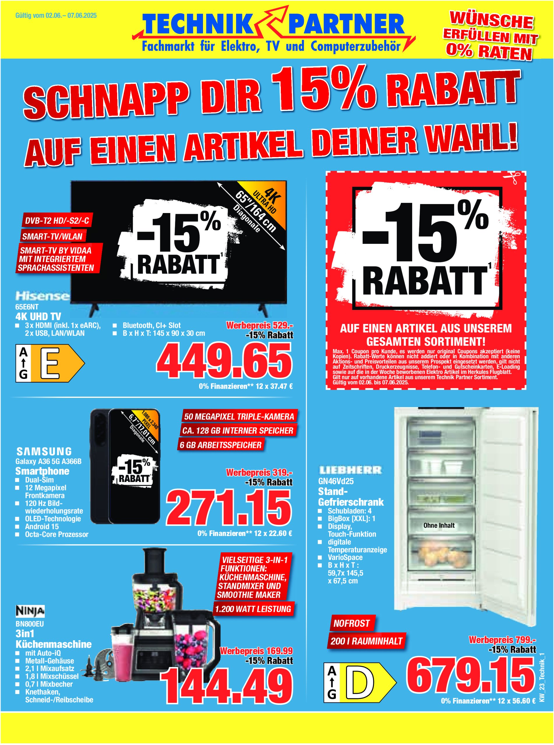 herkules - Herkules - Technik Partner-Prospekt gültig von 02.06. bis 07.06.