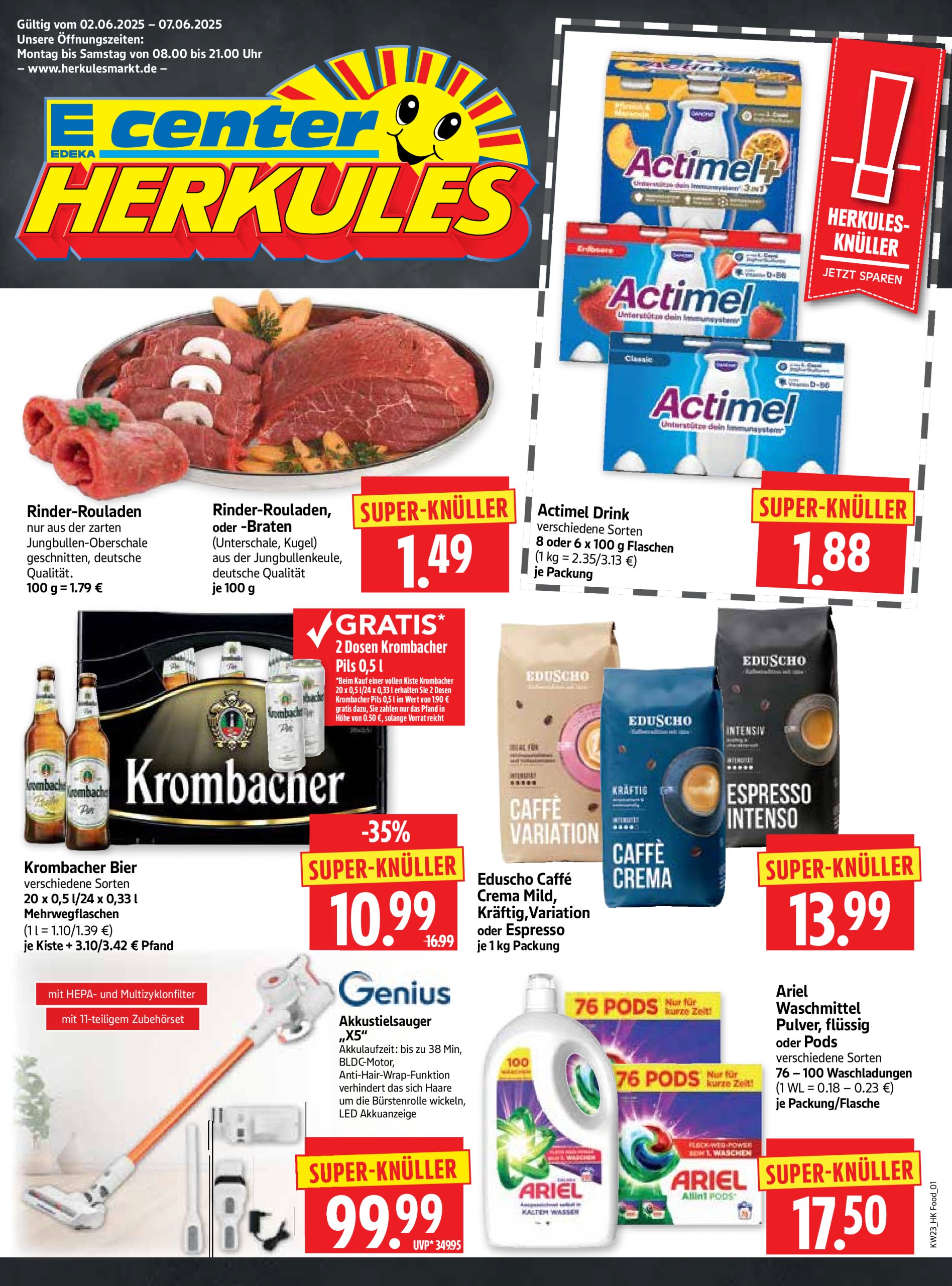 herkules - Herkules-Prospekt gültig von 02.06. bis 07.06.