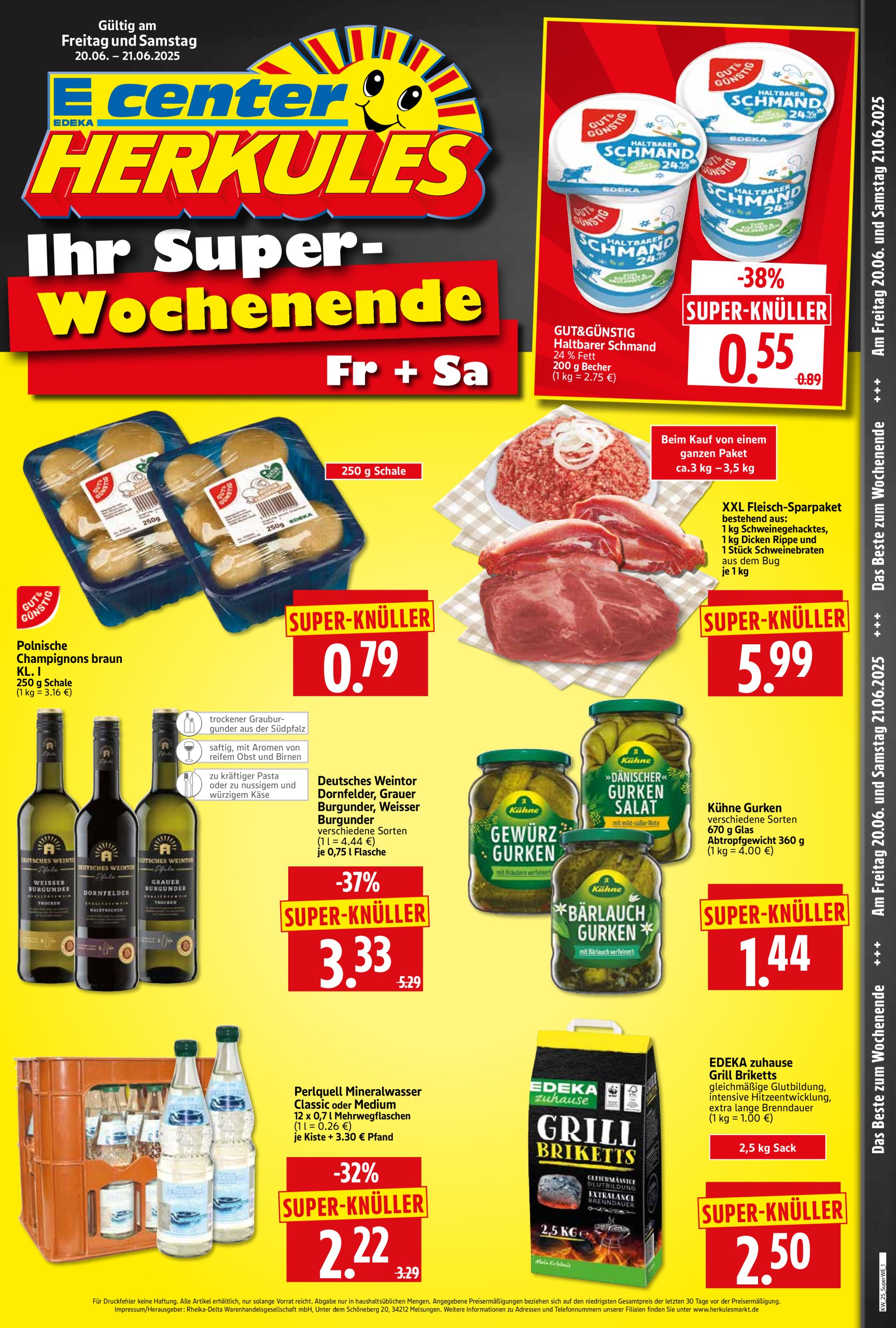 herkules - Herkules - Sonderbeilage-Prospekt gültig vom 20.06. bis 21.06.