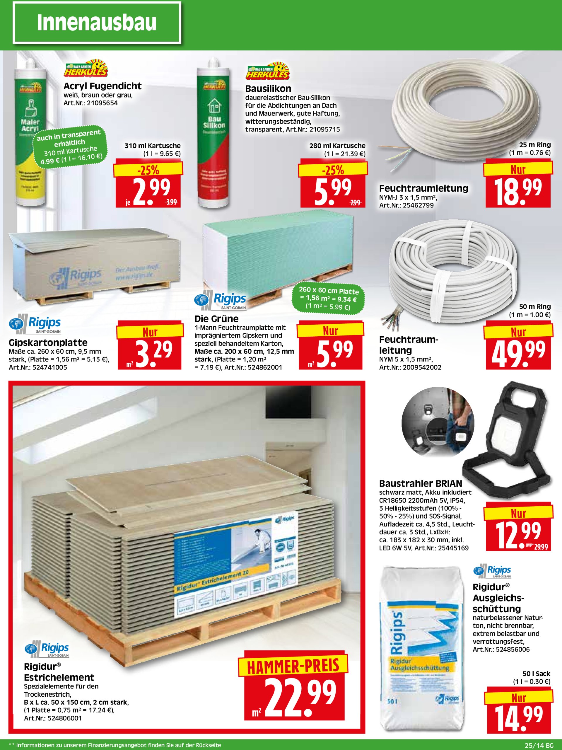 herkules - Herkules - Bau & Garten-Prospekt gültig vom 16.06. bis 21.06. - page: 14