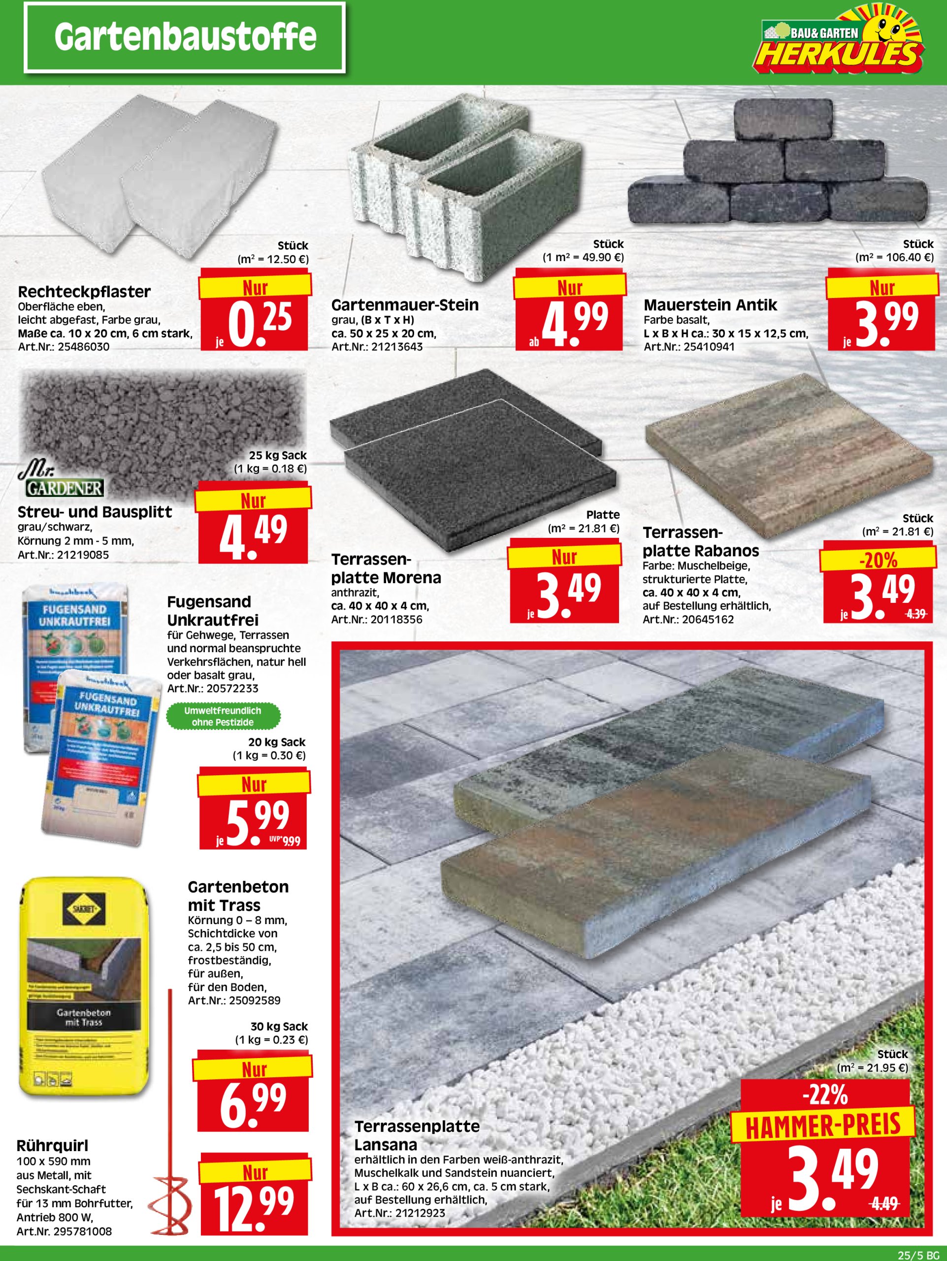 herkules - Herkules - Bau & Garten-Prospekt gültig vom 16.06. bis 21.06. - page: 5