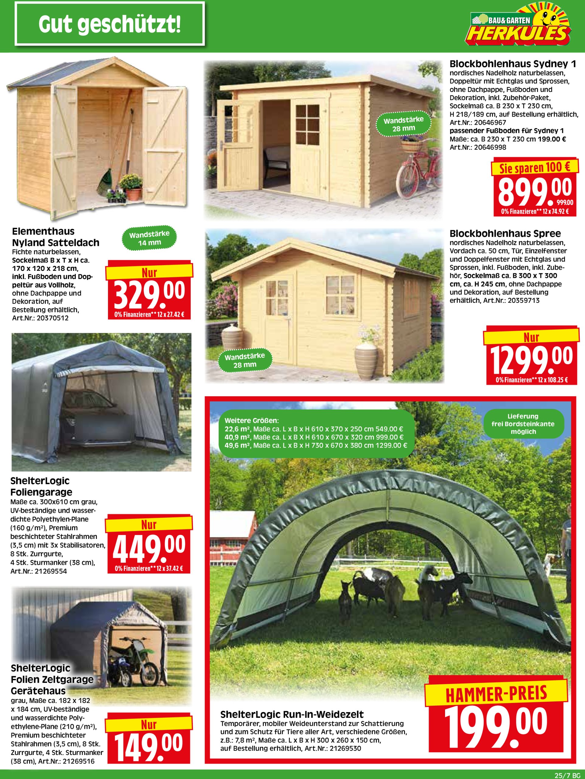 herkules - Herkules - Bau & Garten-Prospekt gültig vom 16.06. bis 21.06. - page: 7