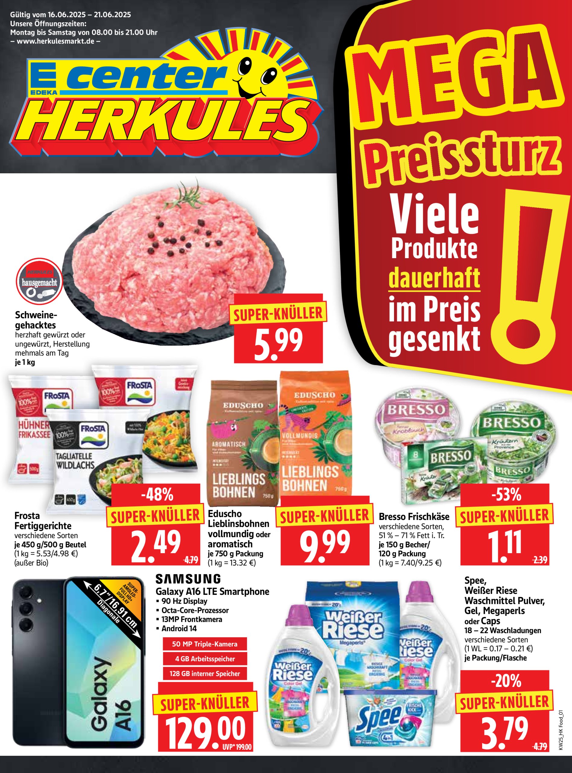 herkules - Herkules-Prospekt gültig vom 16.06. bis 21.06. - page: 1