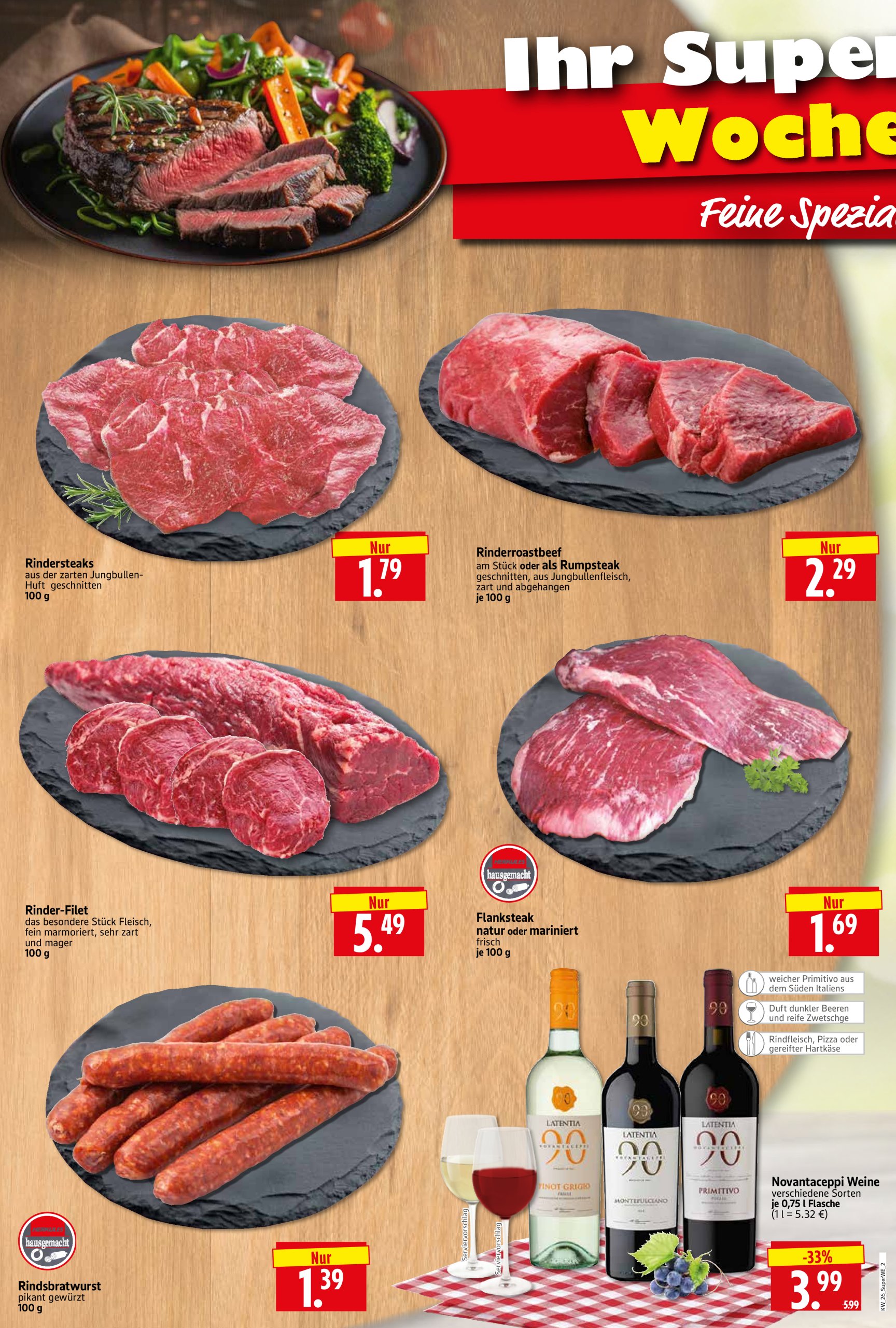 herkules - Herkules - Sonderbeilage-Prospekt gültig vom 26.06. bis 28.06. - page: 2
