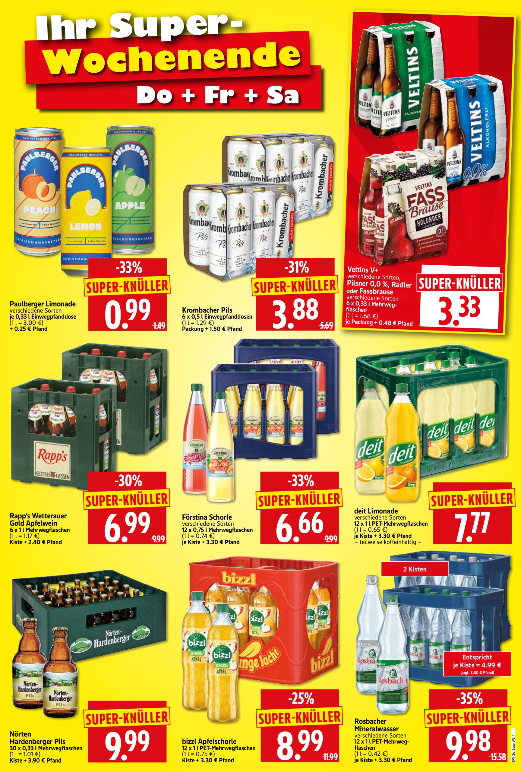 herkules - Herkules - Sonderbeilage-Prospekt gültig vom 26.06. bis 28.06. - page: 4