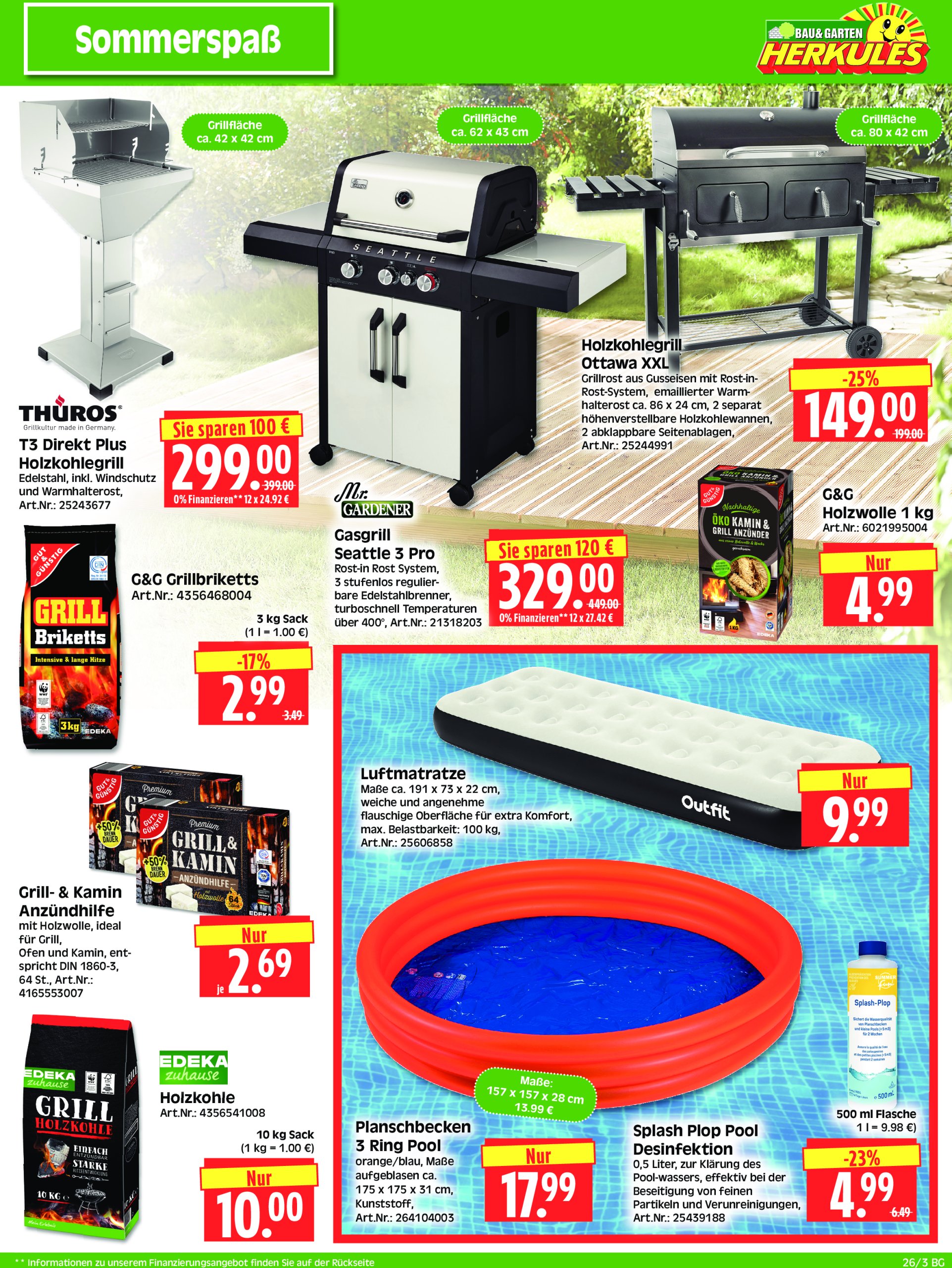herkules - Herkules - Bau & Garten-Prospekt gültig vom 23.06. bis 28.06. - page: 3